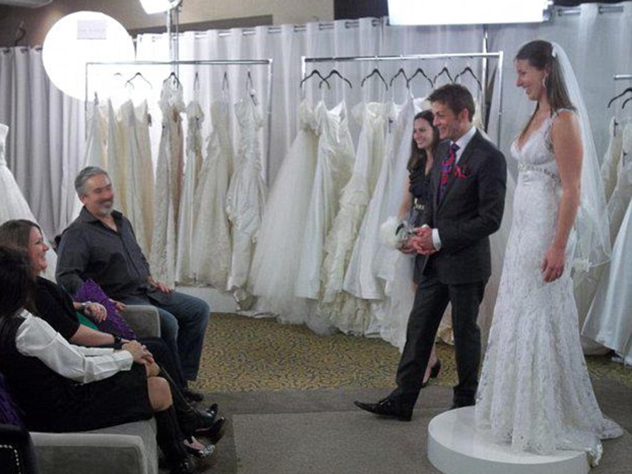 Randy Fenoli, the host of the original US series, which is set in Kleinfeld in New York (TLC)