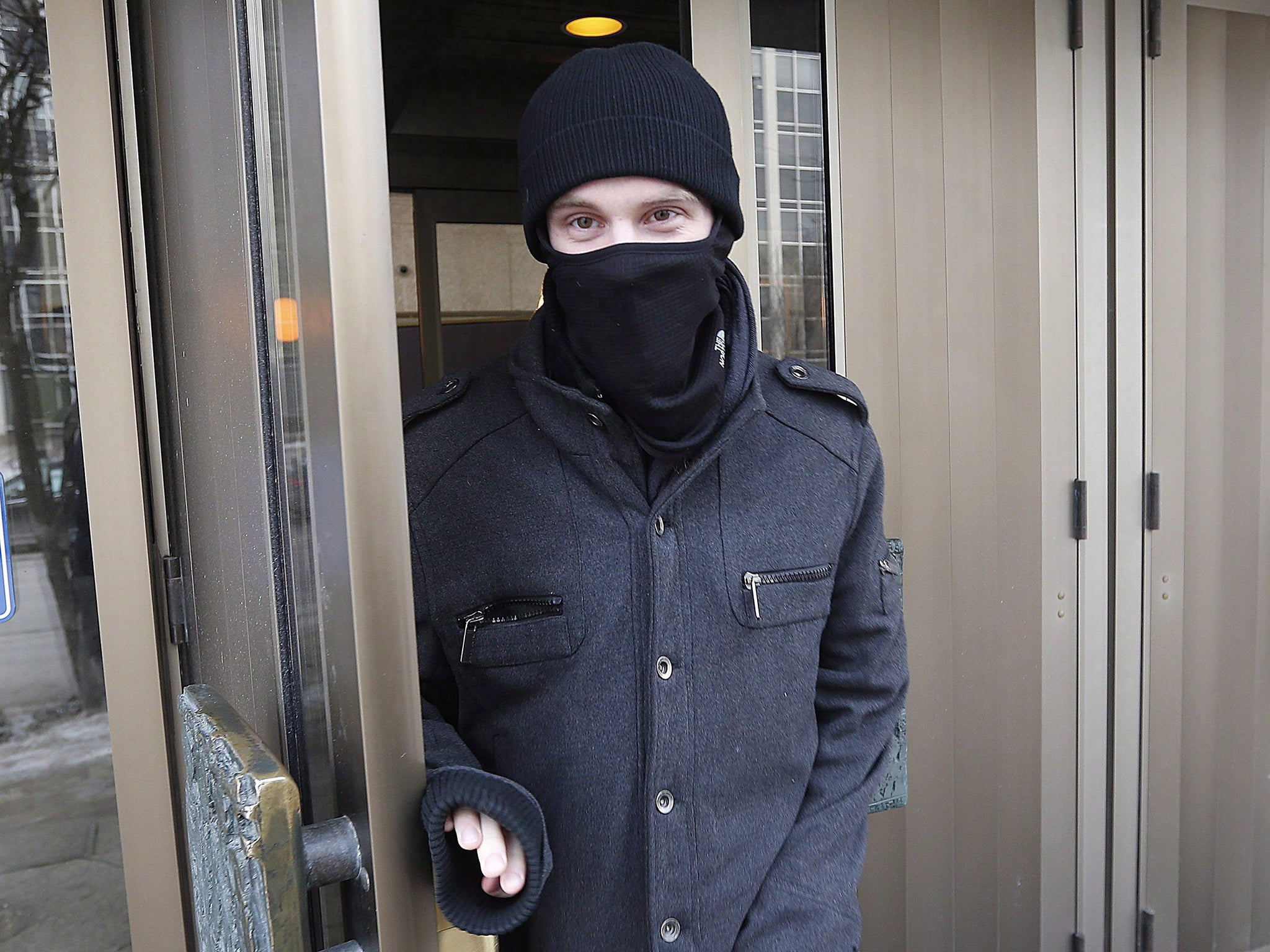 Aaron Driver, seen after a Feb. 2, 2016 court appearance in Winnipeg, had agreed to a peace bond limiting his activities