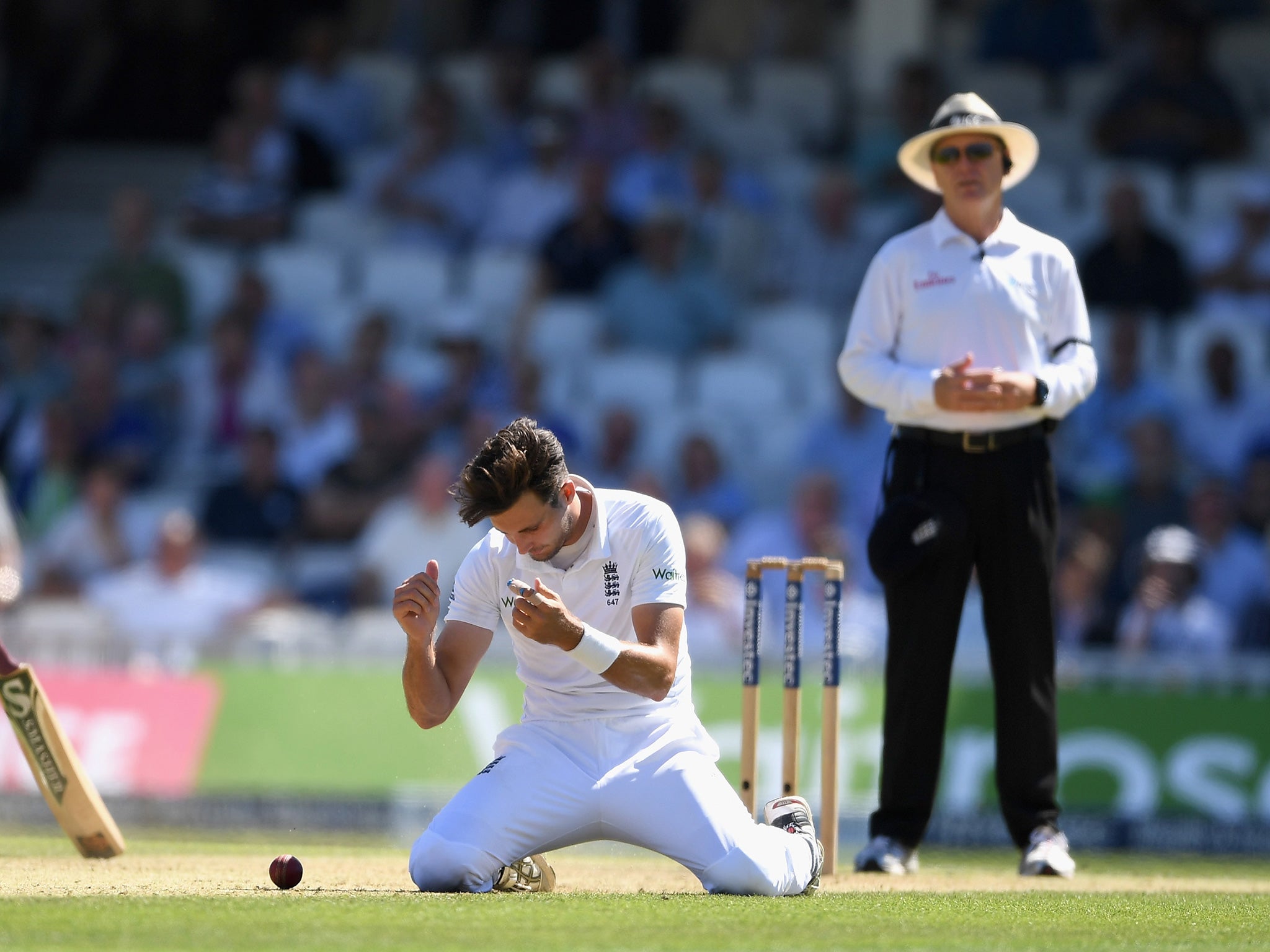 Finn has endured a frustrating time with England at times