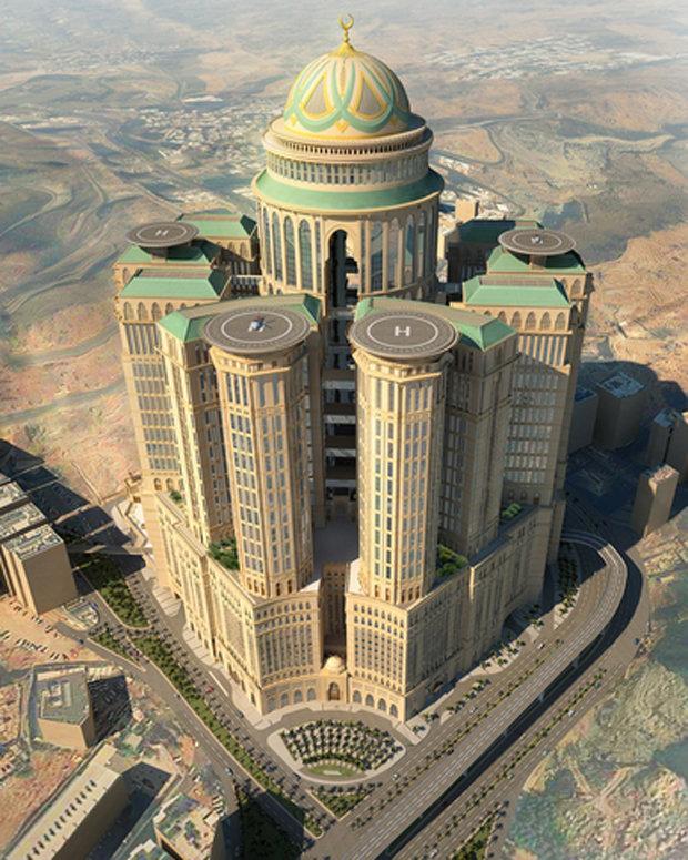 An image of what will be the world's largest hotel