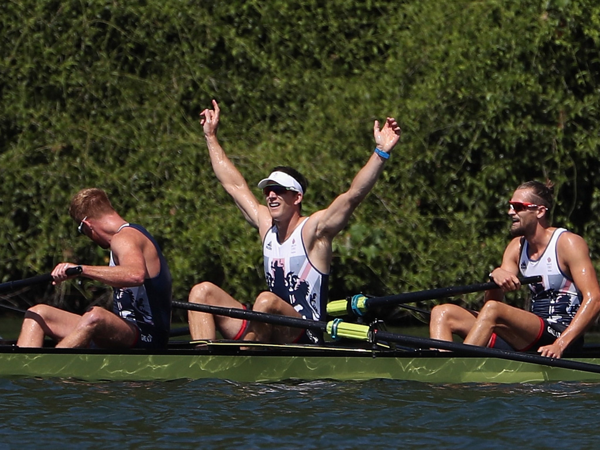 Great Britain won gold in the men's eight final