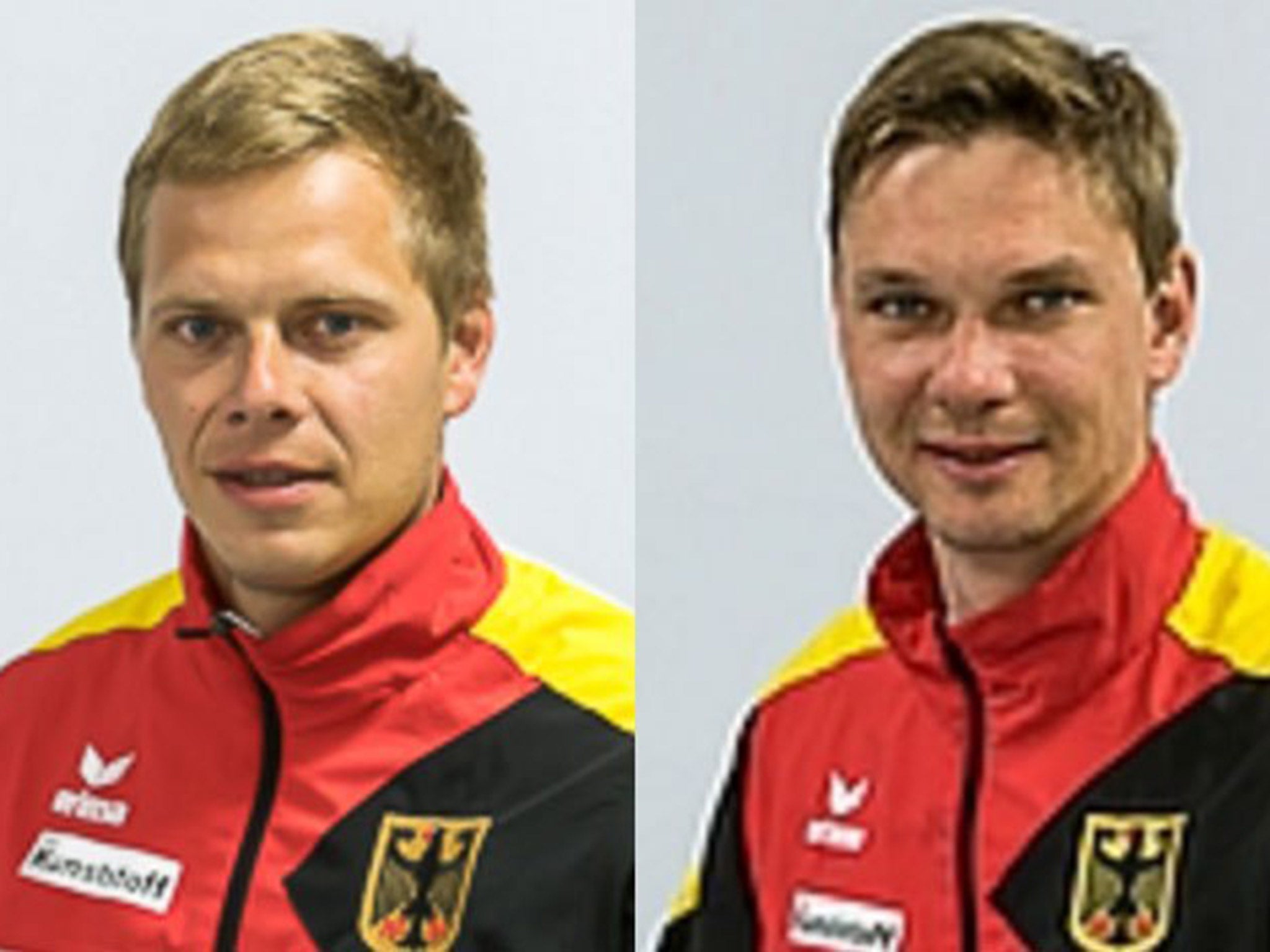 Cristian Katini (left) and Stefan Henze (right) were involved in a serious car accident