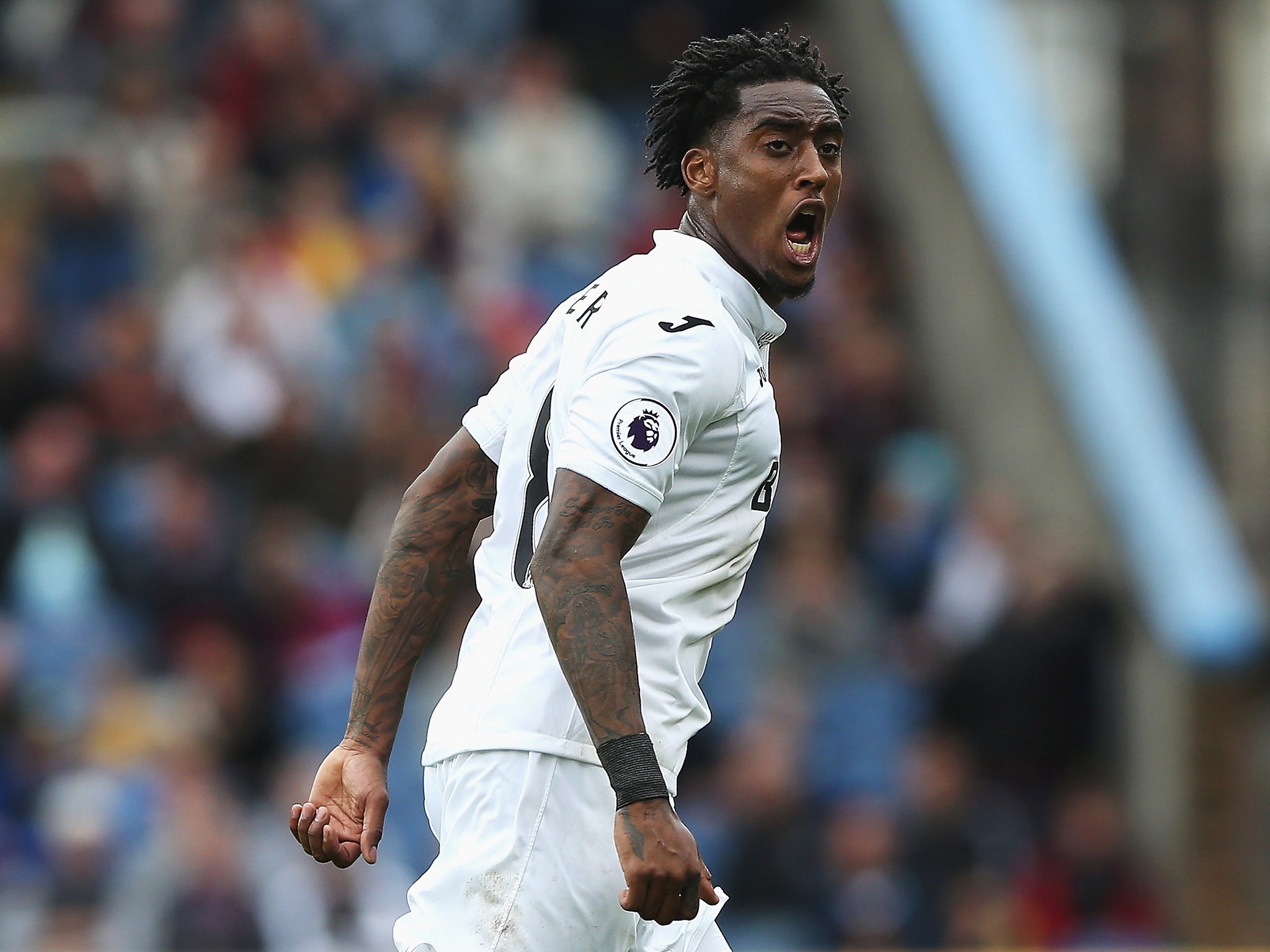 Fer wheels away after scoring the winner at Turf Moor