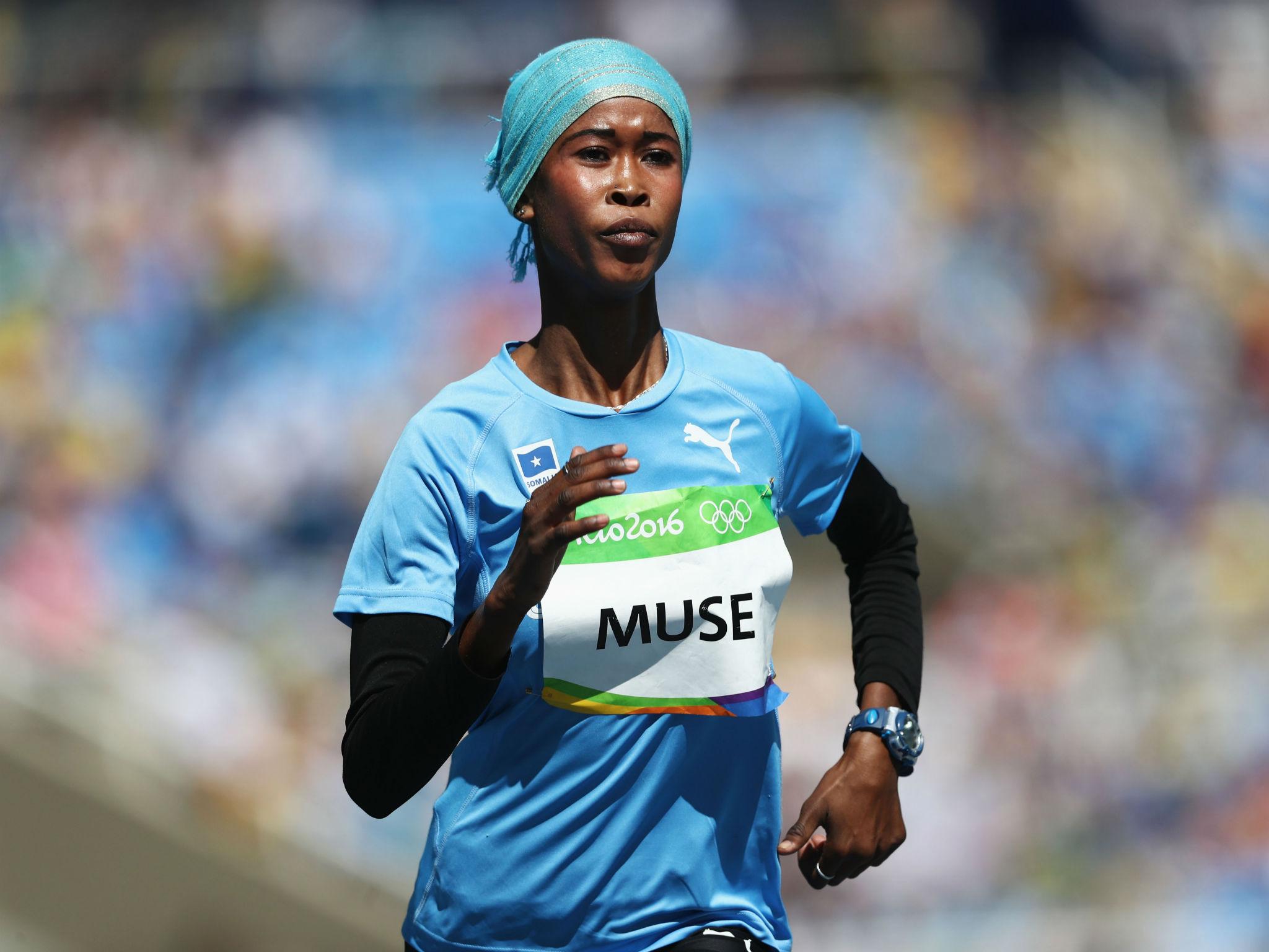 Maryam Nuh Muse competes in Rio