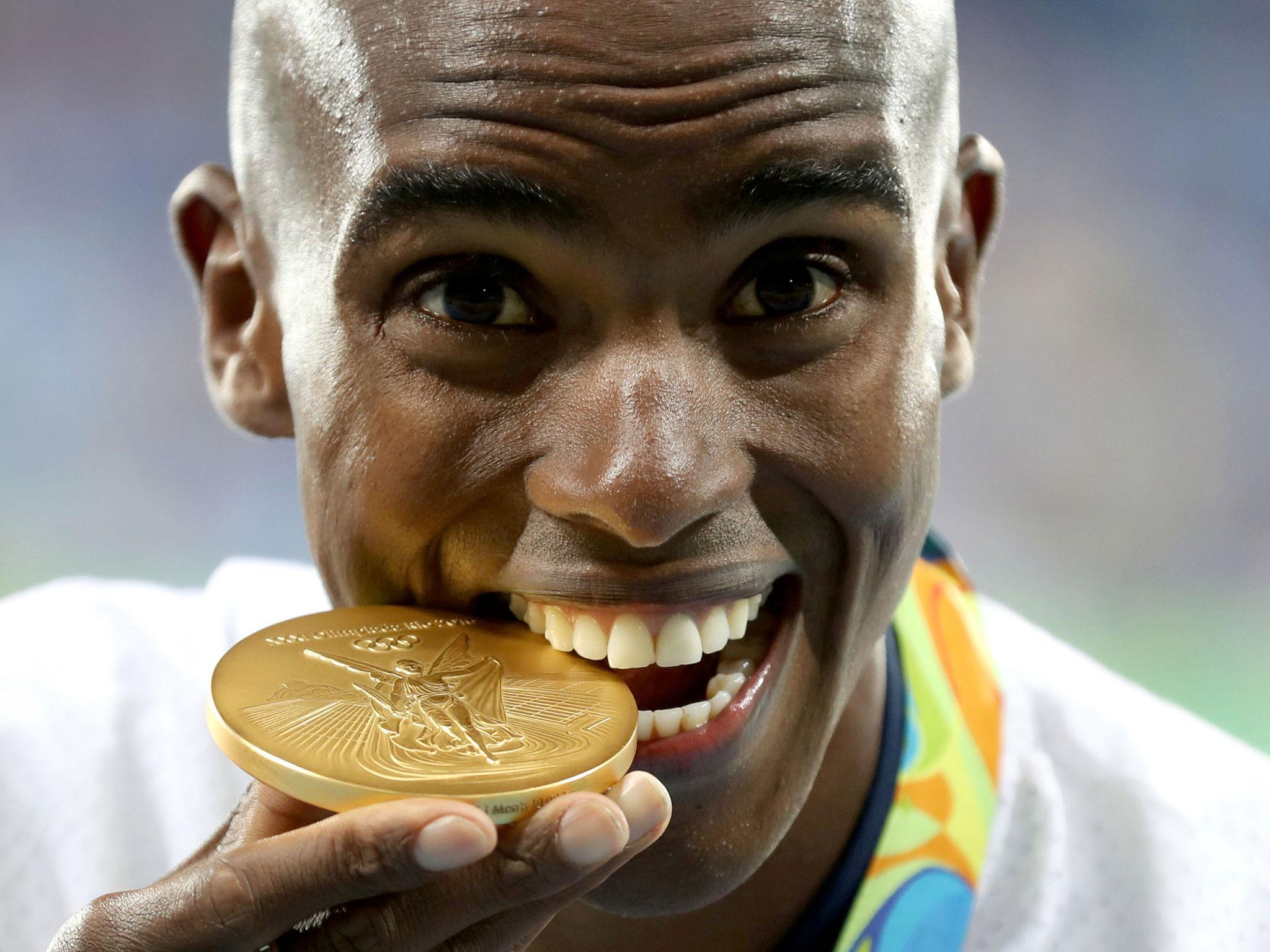 Mo Farah this week became the first Briton to win three track golds