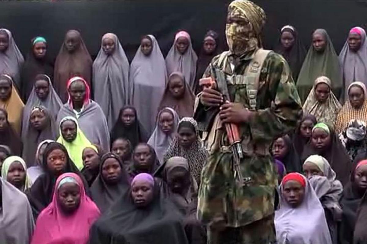 The Chibok schoolgirls, kidnapped in April 2014