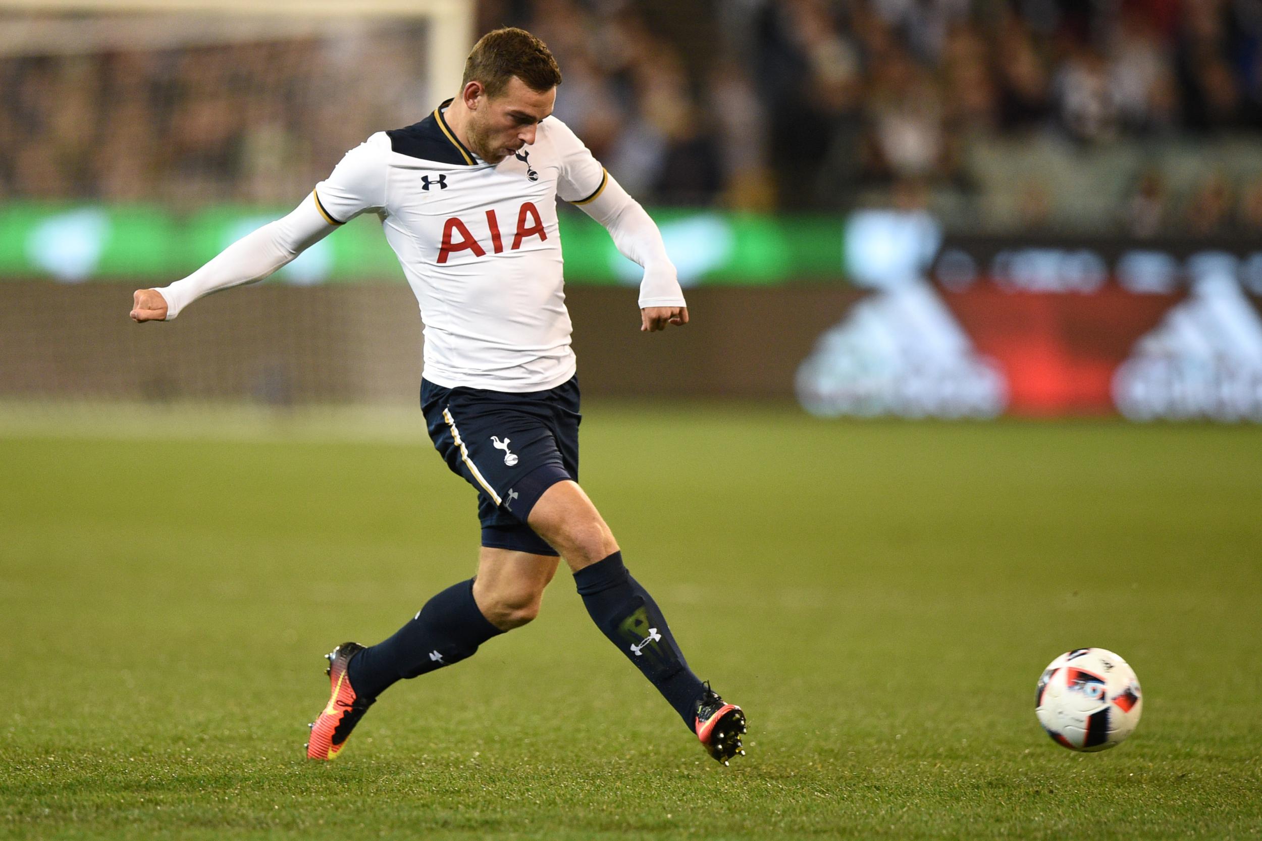 Vincent Janssen in action for Spurs