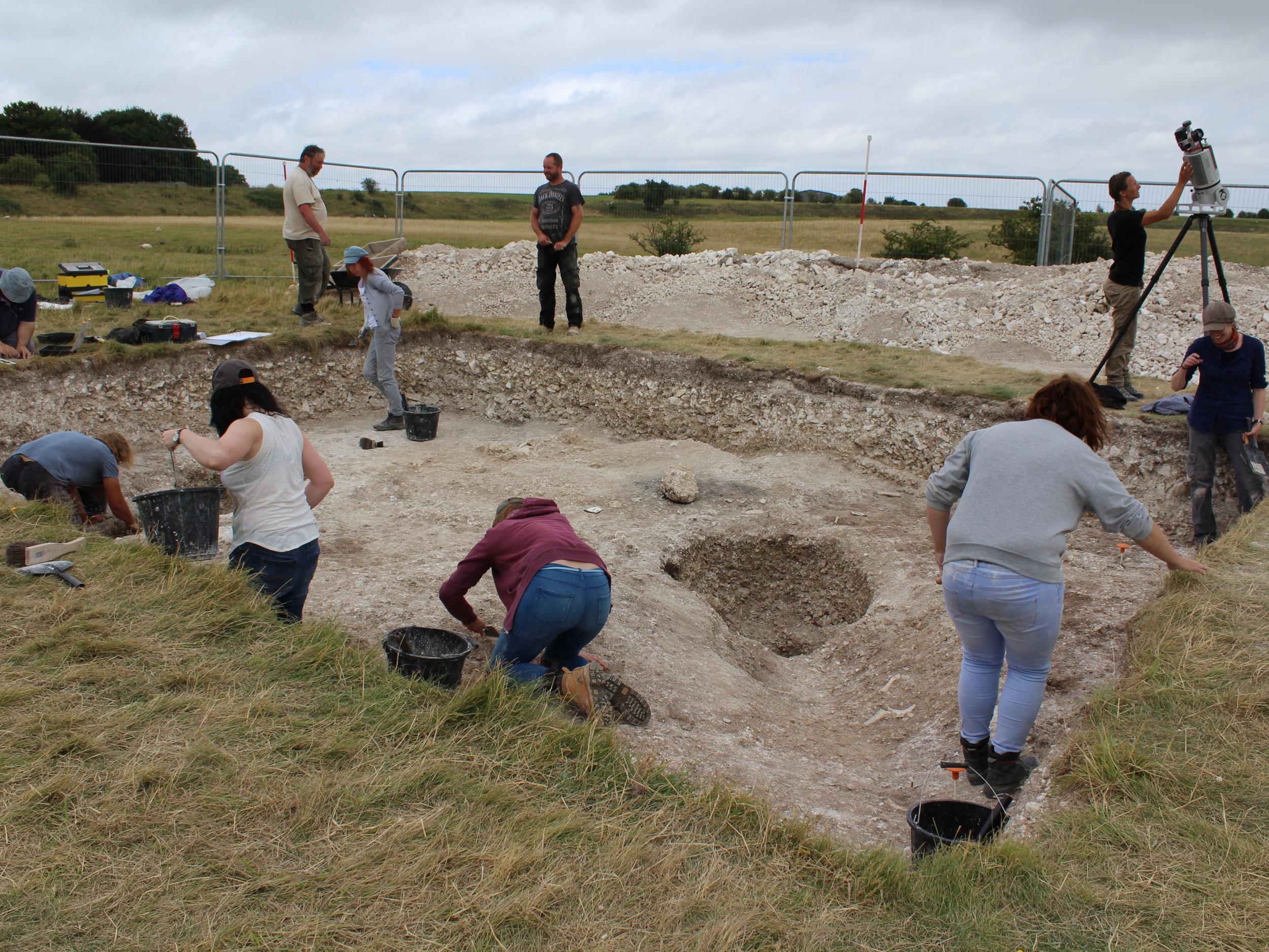 Durrington Walls excavation