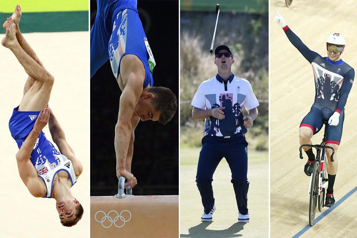 Max Whitlock, Justin Rose and Jason Kenny led the Sunday charge