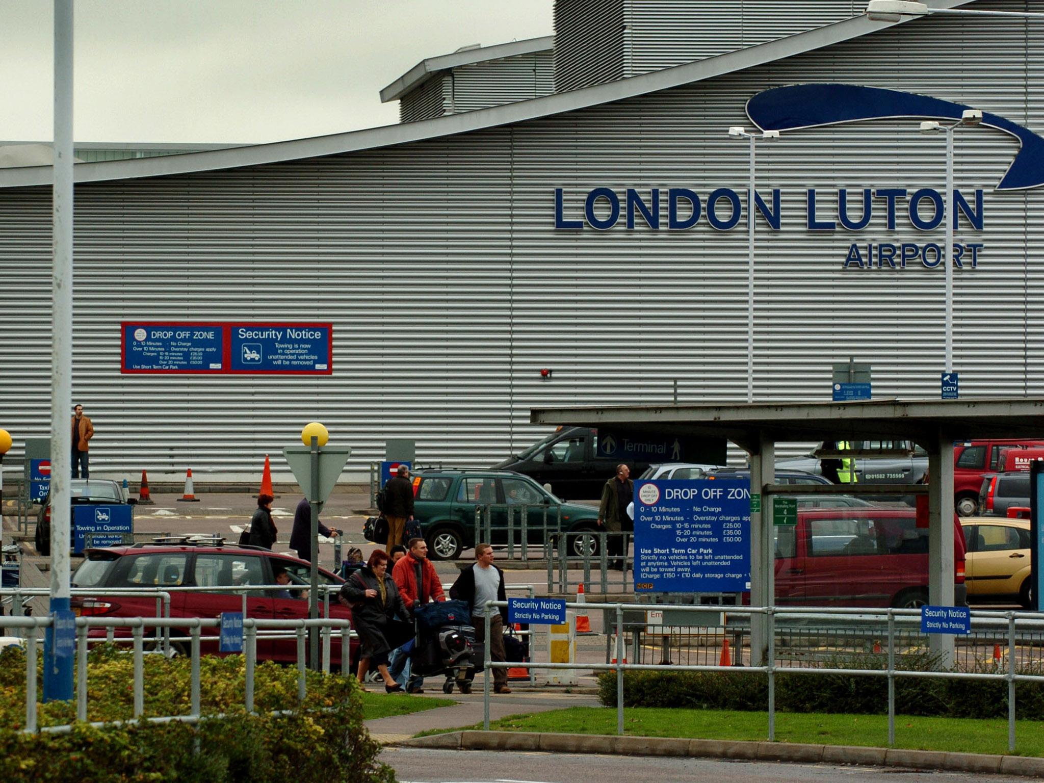 The group landed on Wednesday evening and were arrested the following day