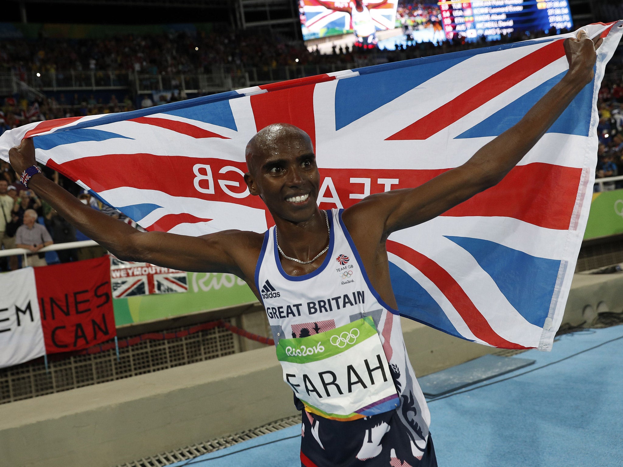 Mo Farah needs to look at the people he associates with if he wants to loved universally