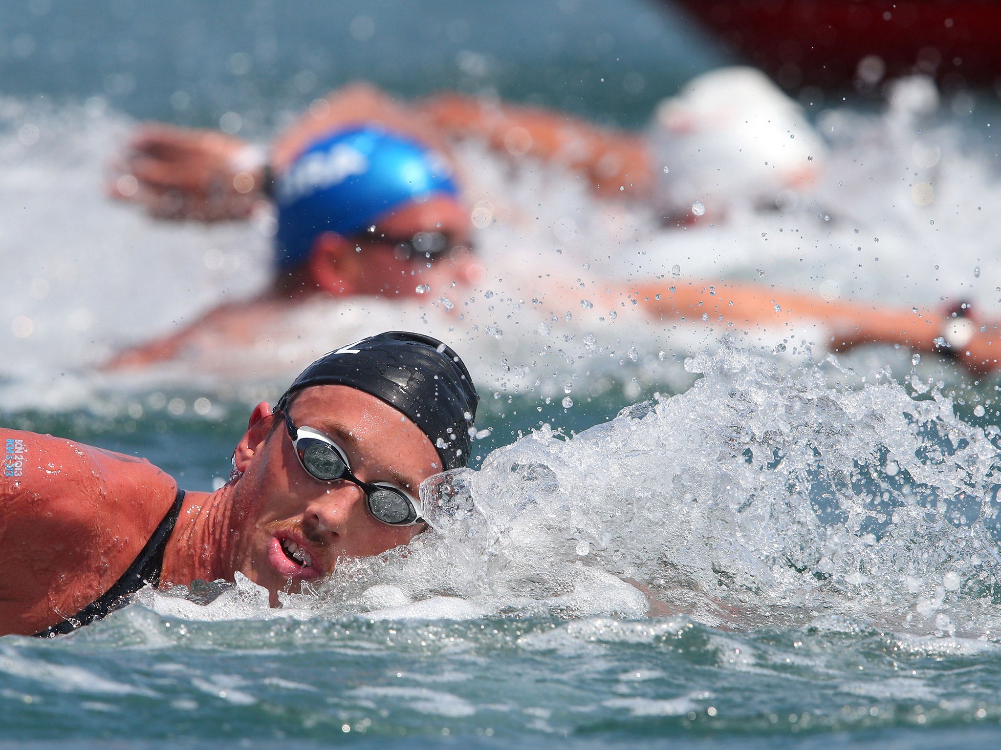 Kane Radford will compete in the 10km marathon swim for New Zealand