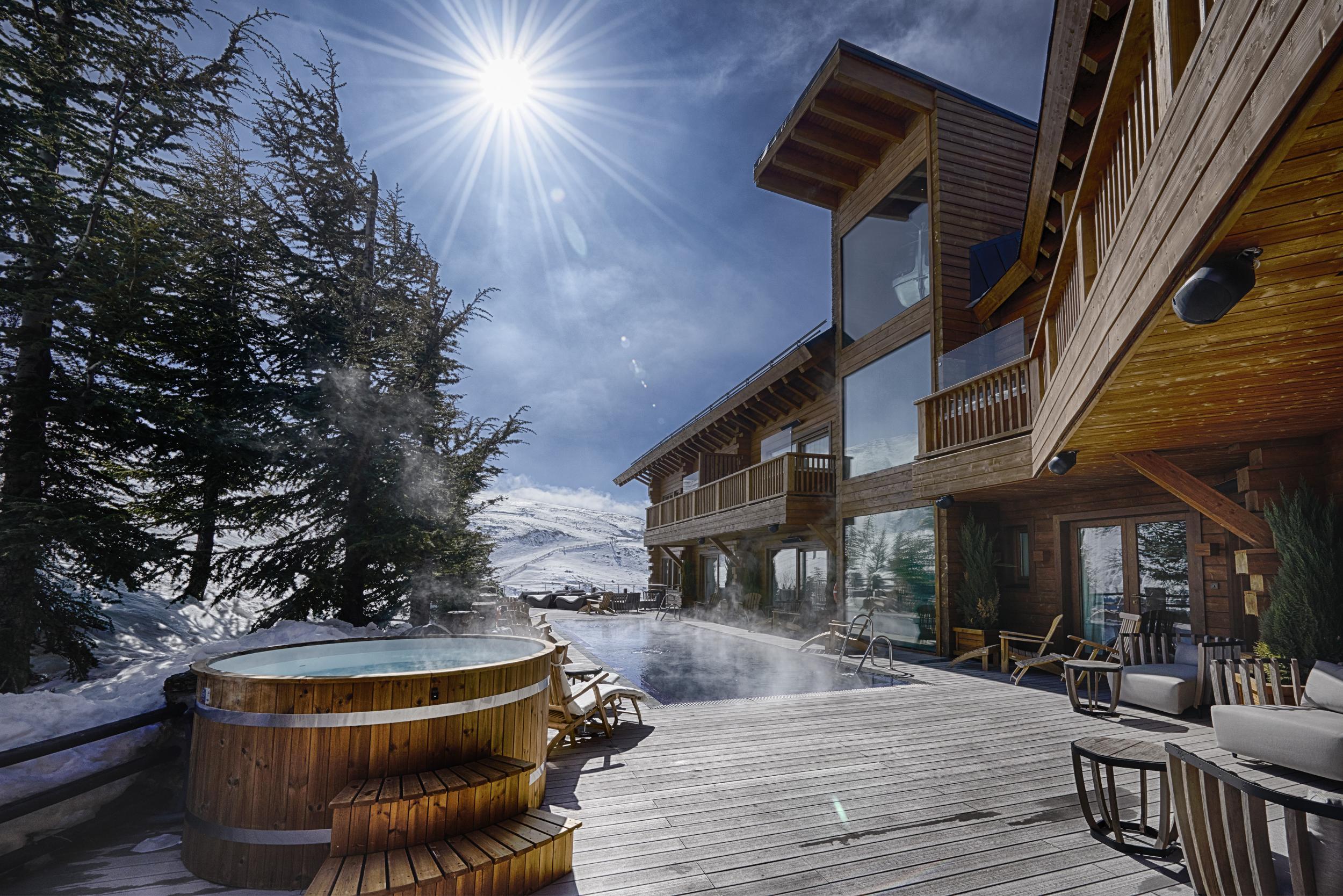 El Lodge in Spain's Sierra Nevada: as hotels go, it's not too shabby at all