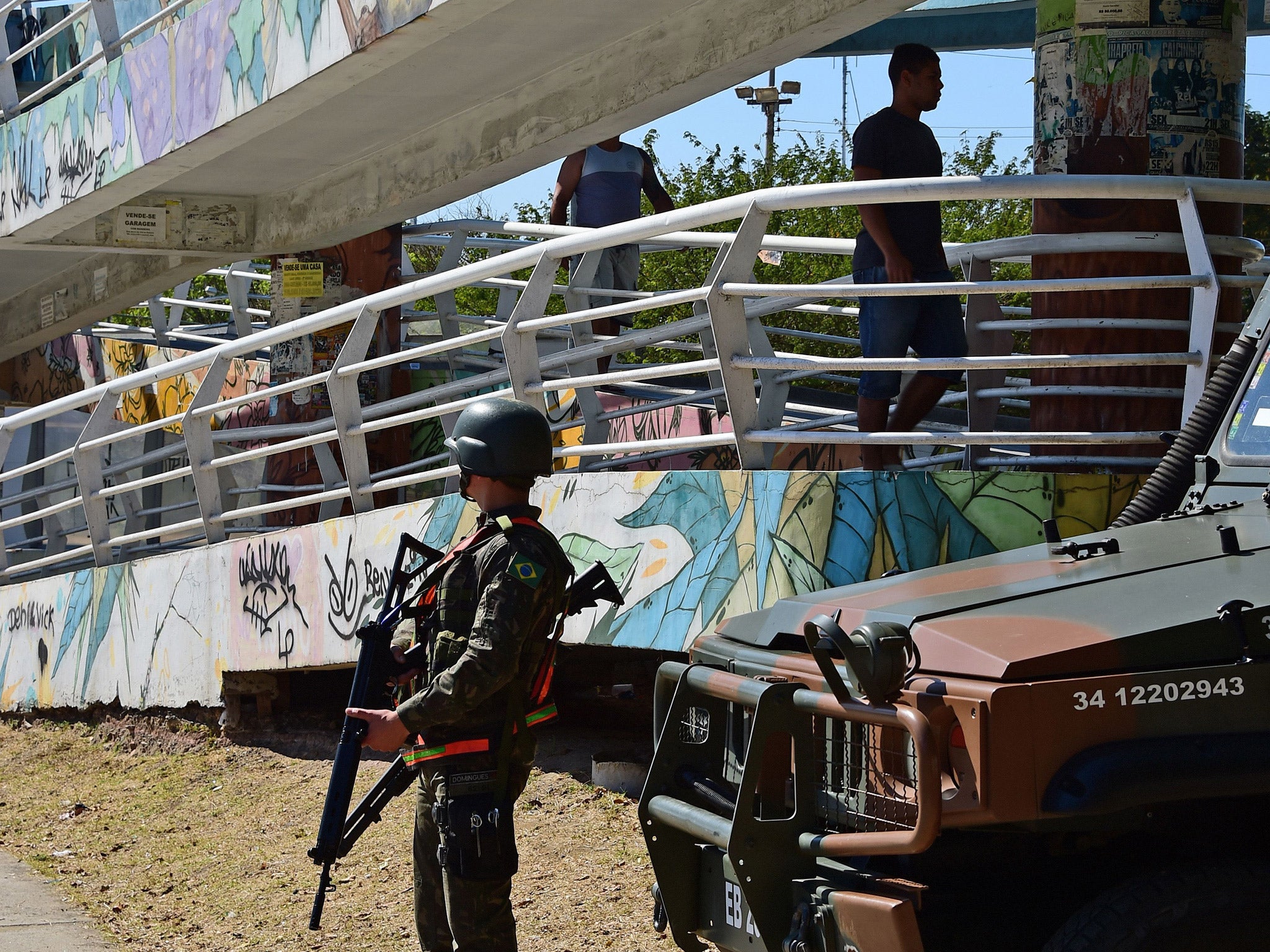 Police rarely travel into the Senador Camara without a gun fight