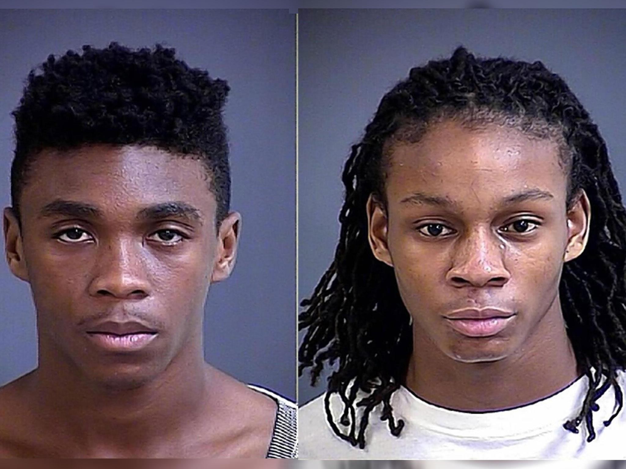 Michael Dupree-Tyler (left) and Deon Frasier Cannon Detention Centre