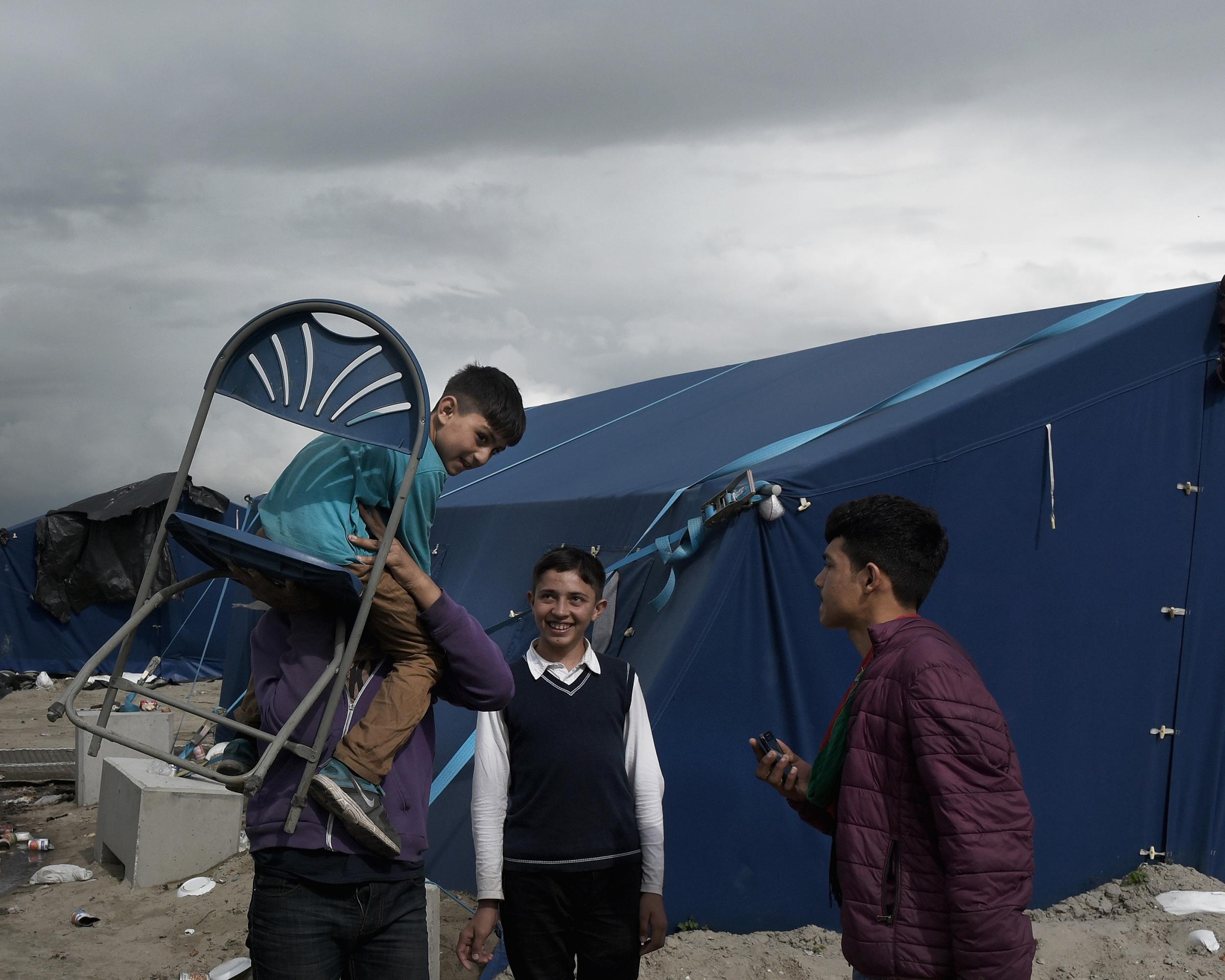 The 'Jungle' migrant camp, Calais: UK charity Help Refugees found nearly 300 unaccompanied minors living in the camp in April