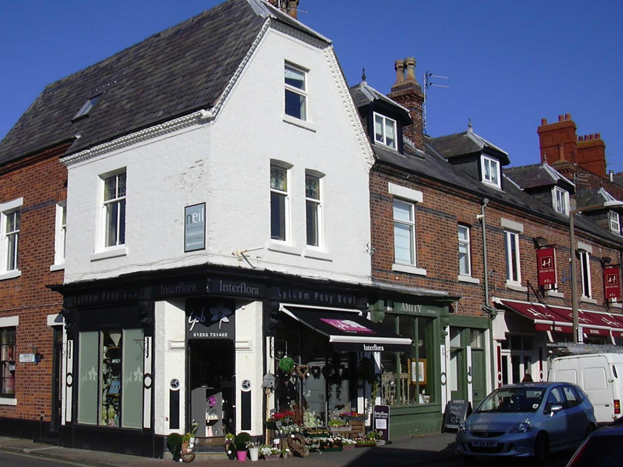 The incident occurred in the town of Lytham, Lancashire