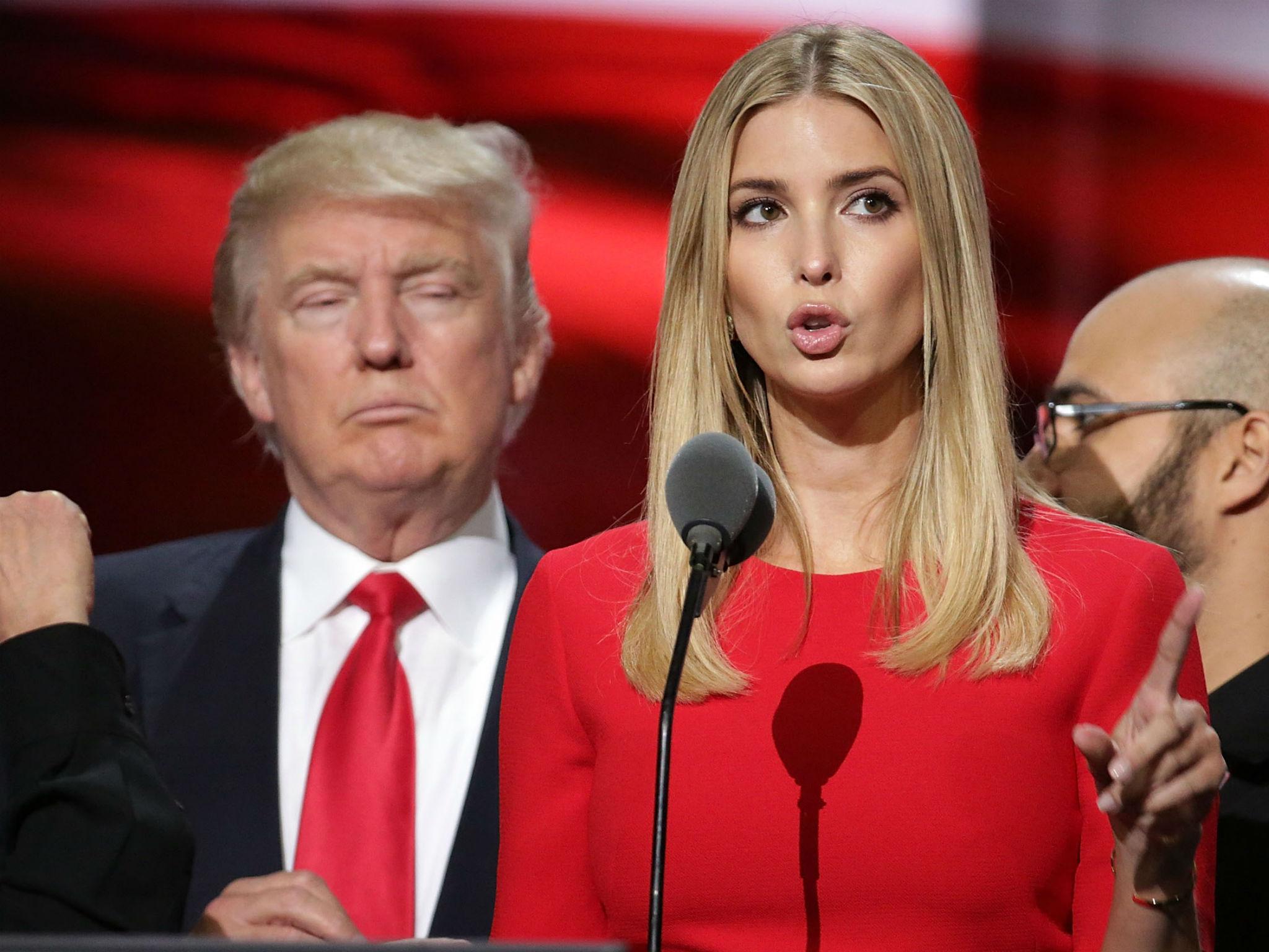 Donald and Ivanka Trump