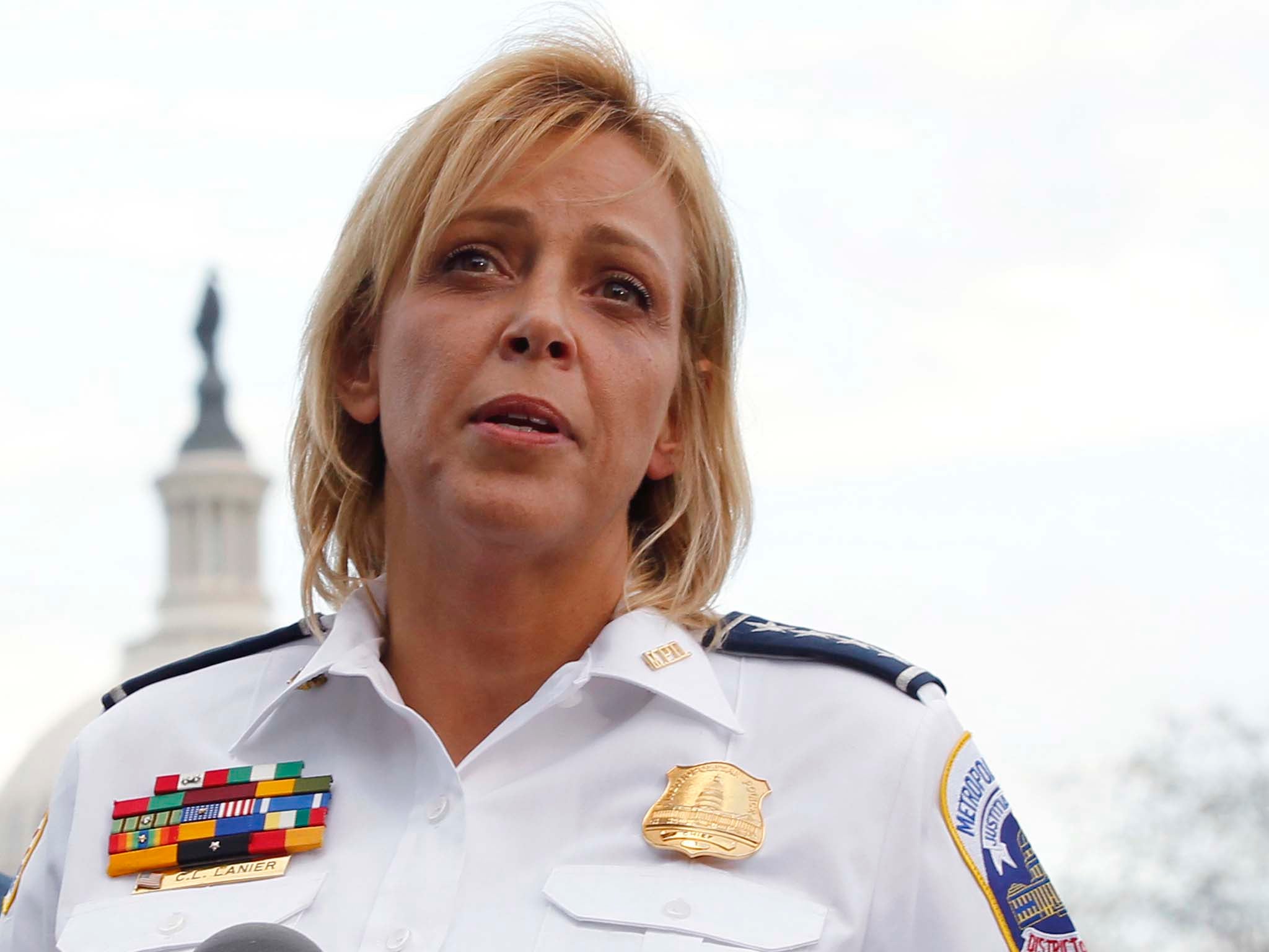 Under departing police chief Cathy Lanier, the US capital’s homicide rate has fallen by three quarters