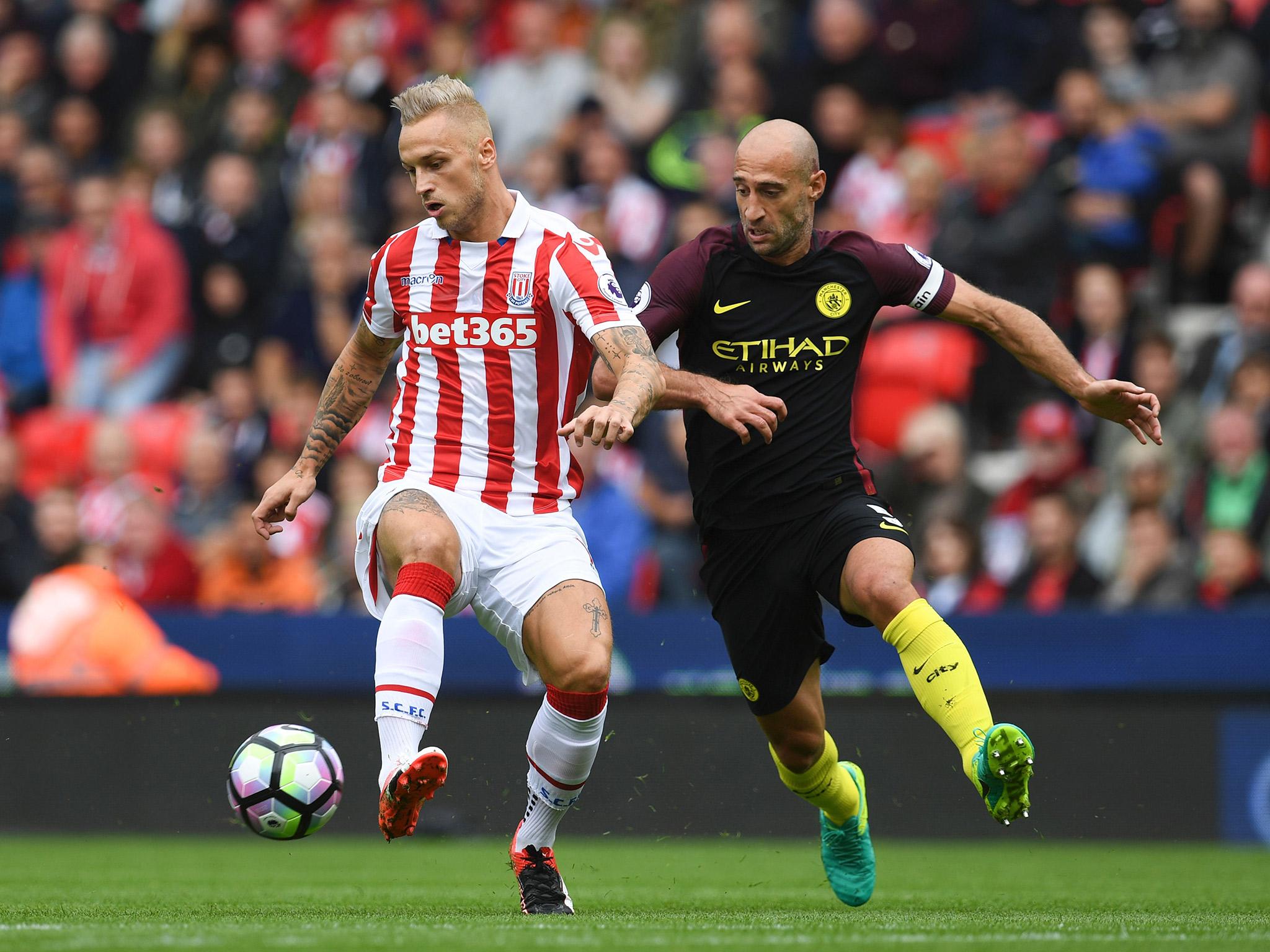 In the side for Sagna, he was his usual threat from an attacking sense, and dealt well with the physical presence of Arnautovic.