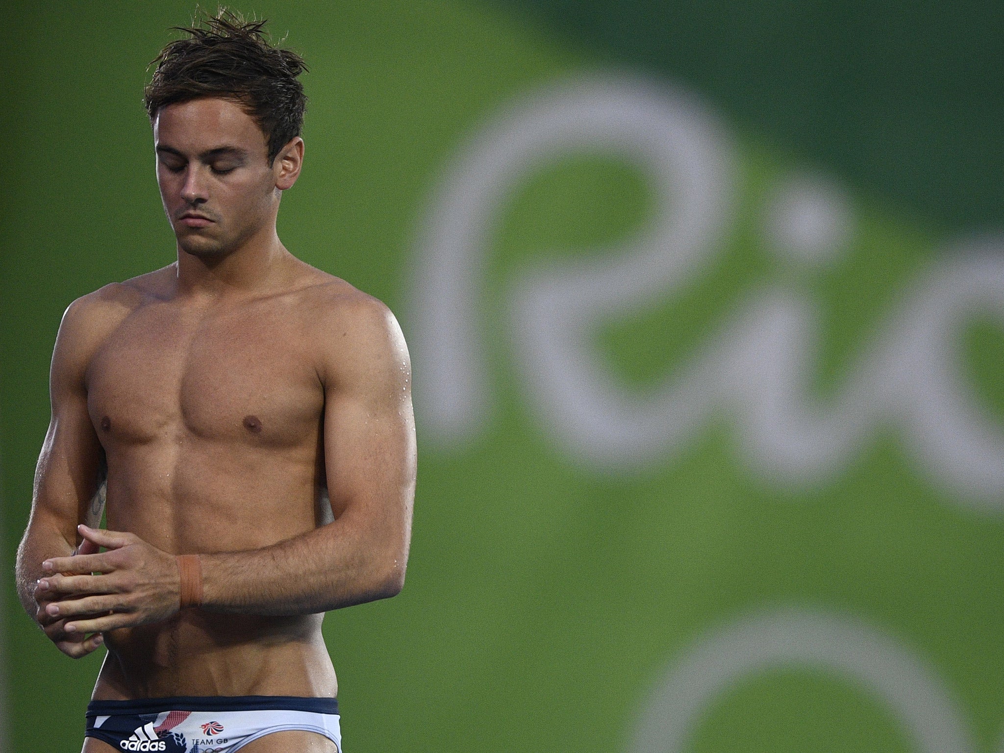 Tom Daley missed out on the final of the 10m diving competition