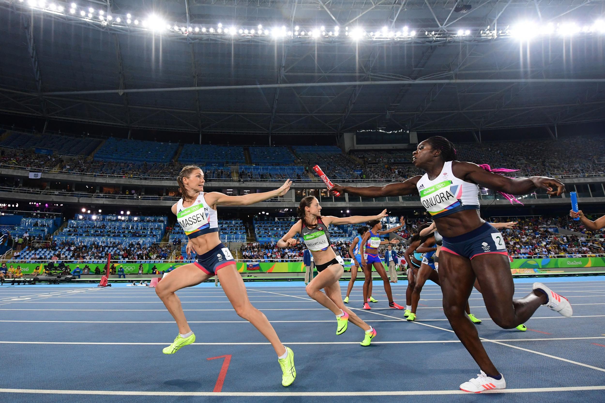 Team GB's 4x400m relay team secured bronze to surpass the London 2012 medal total