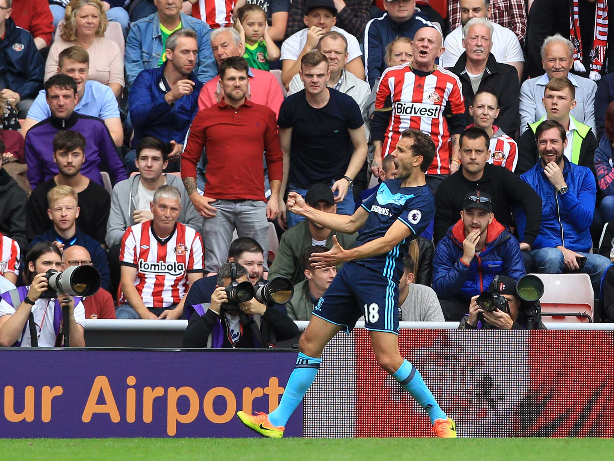 Christian Stuani's wonder goal set the tone for Boro at the Stadium of Light