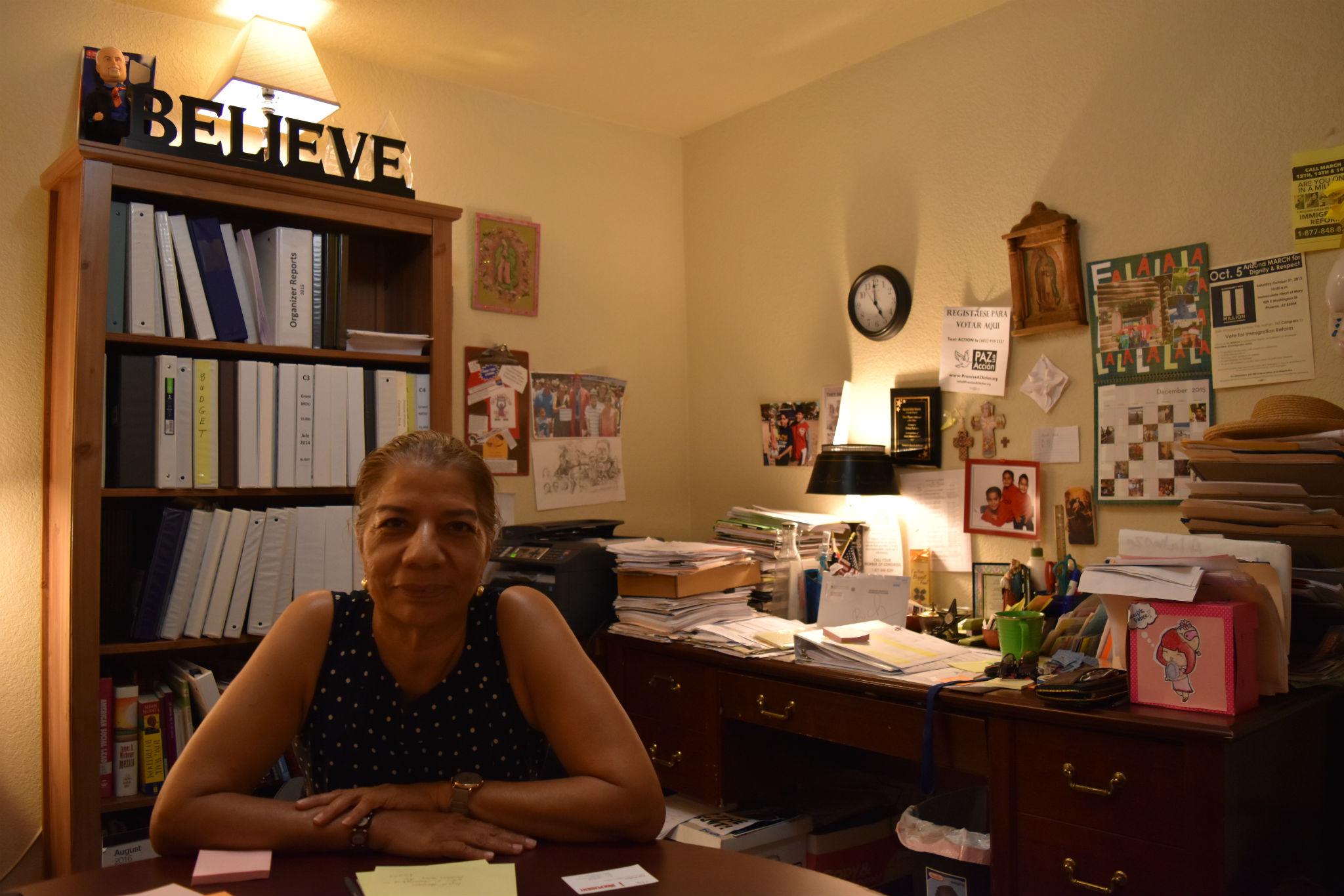 Petra Falcon, founder and executive director of the immigrant rights group Promise Arizona (Tim Walker)