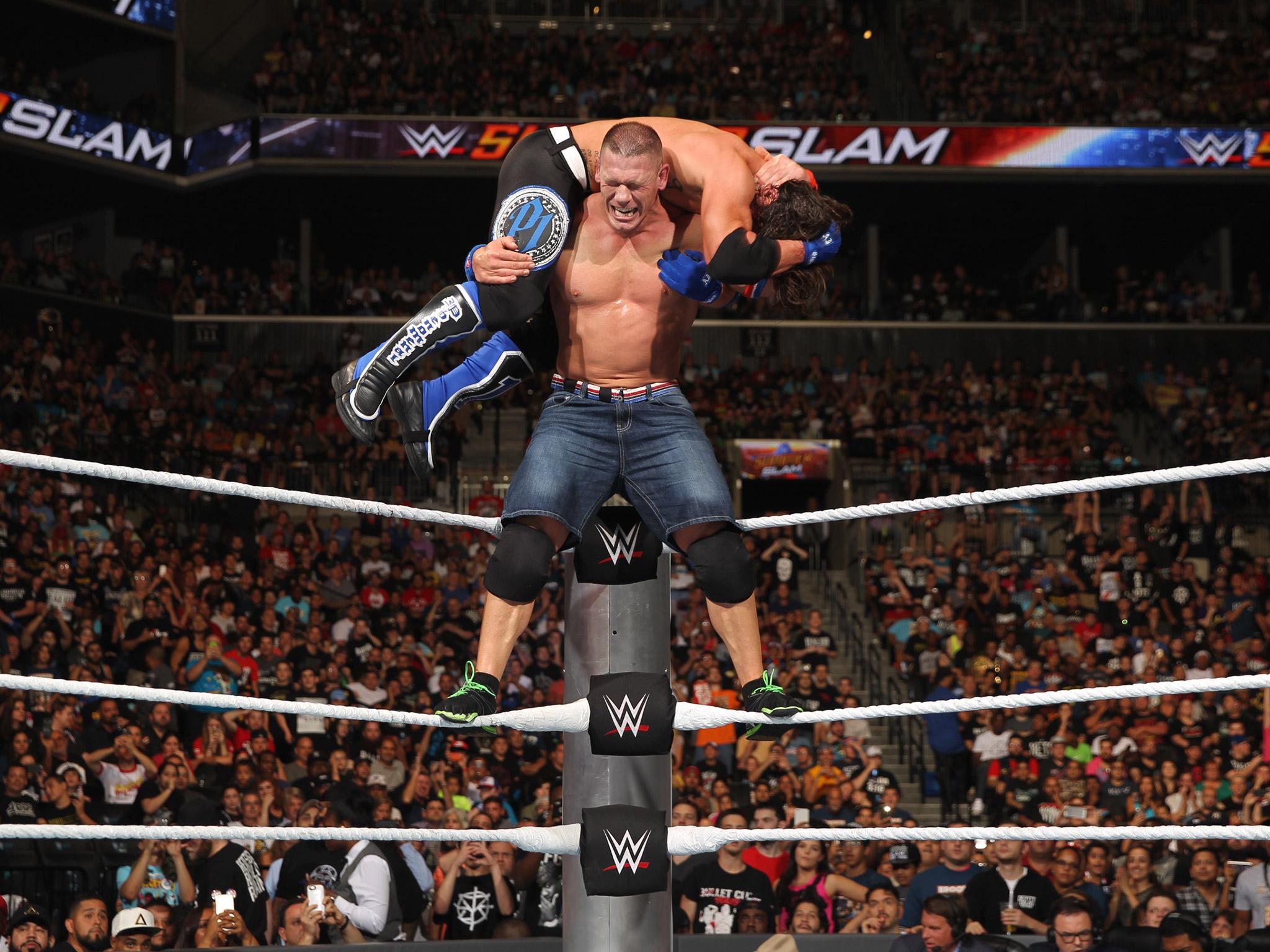 AJ Styles defeated John Cena