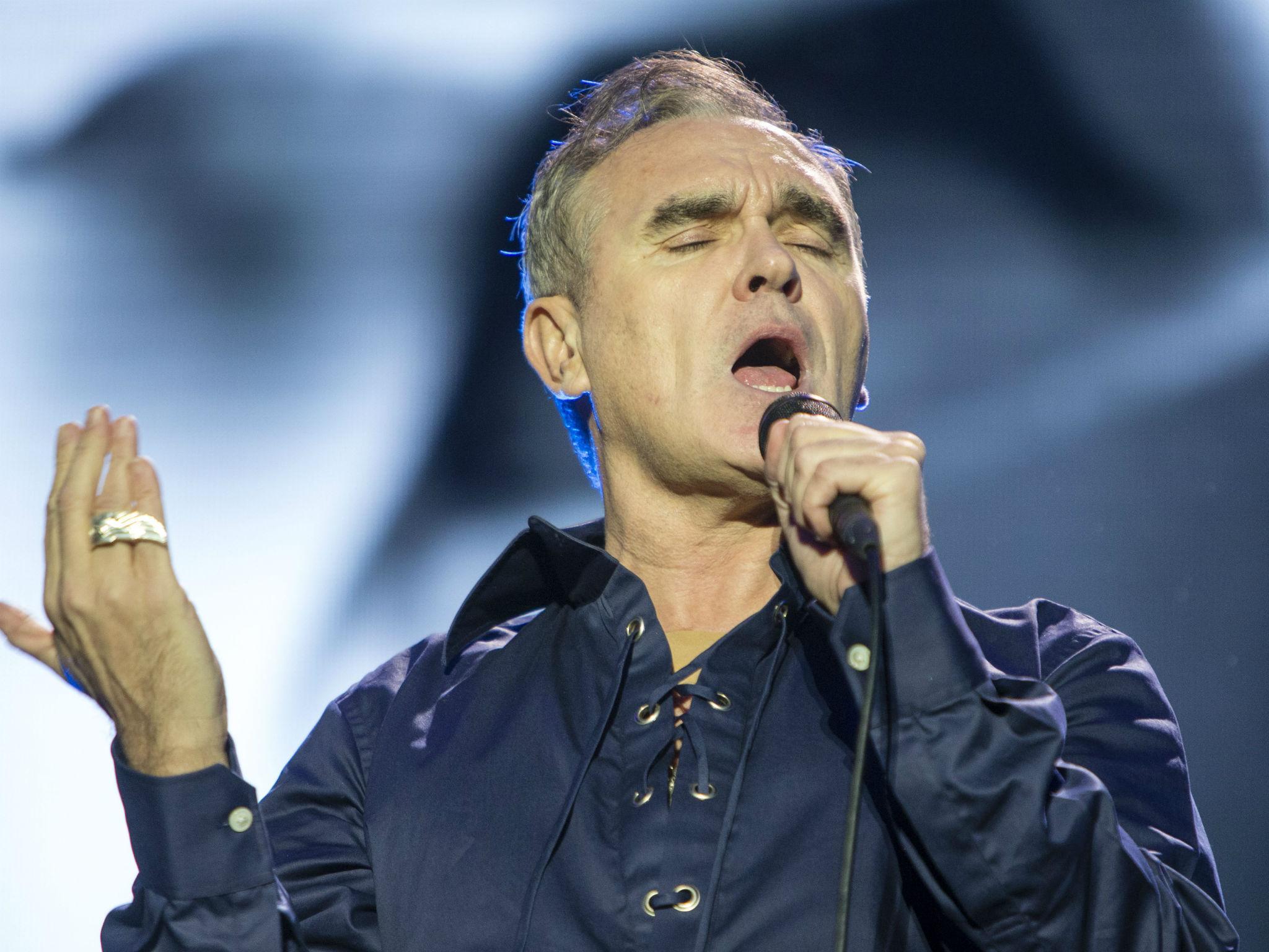 Morrissey in performance