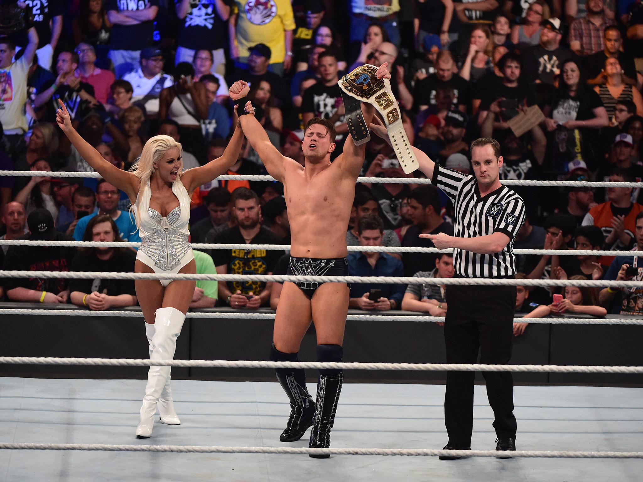 The Miz retained his Intercontinental Championship by defeating Apollo Crews