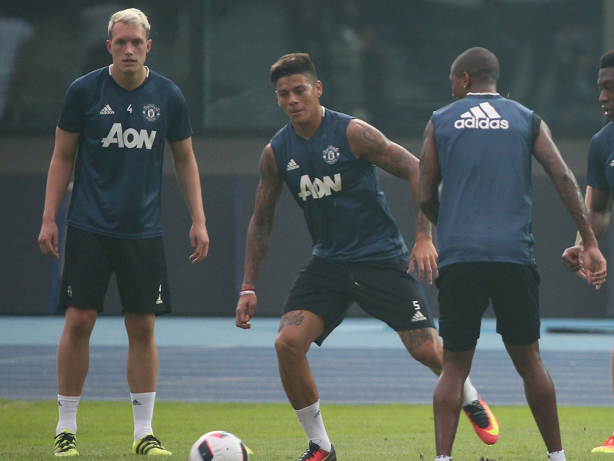 Phil Jones and Marcus Rojo face uncertain futures at Manchester United