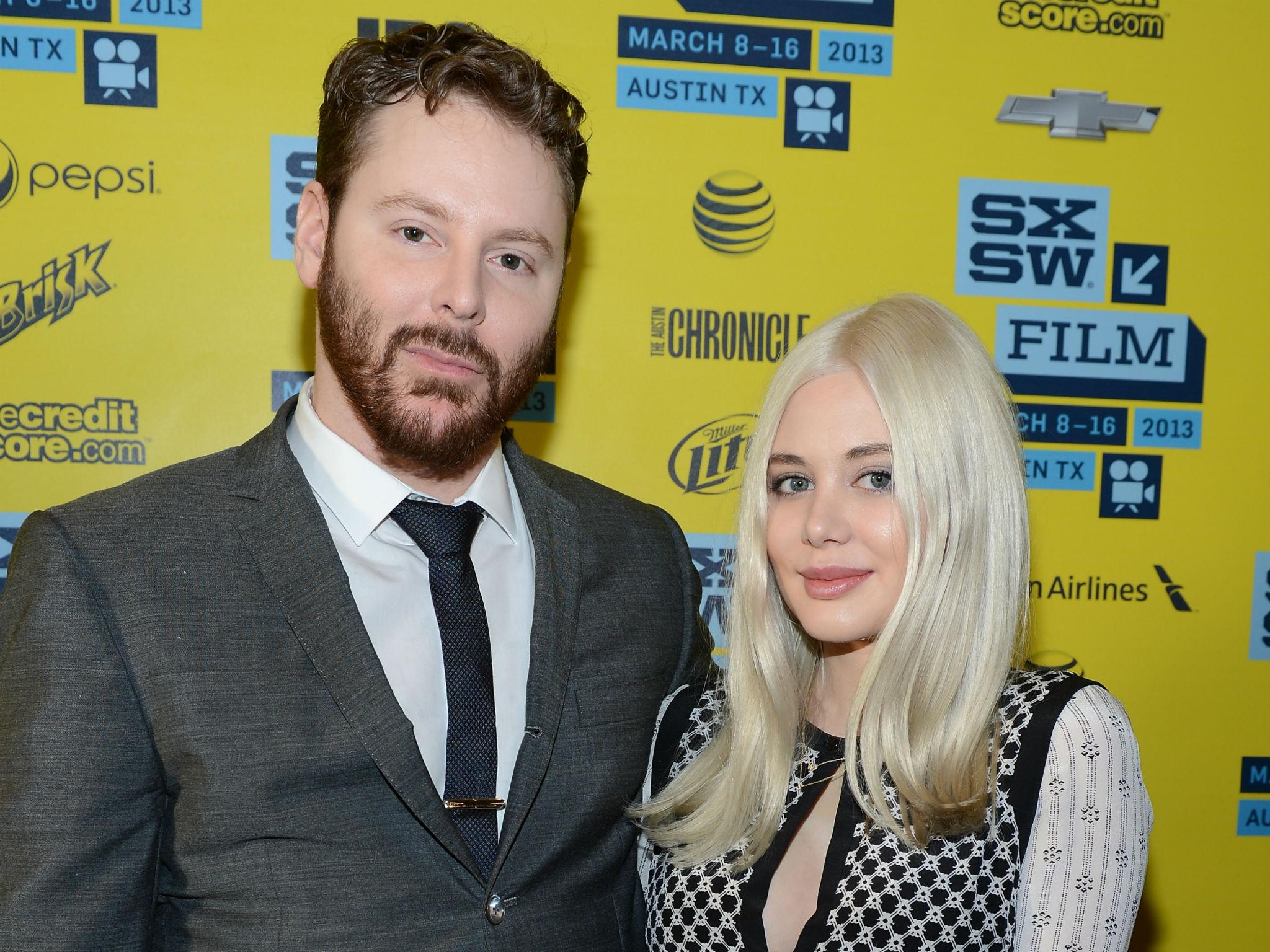 Sean Parker and Alexandra Lenas before they married in 2013