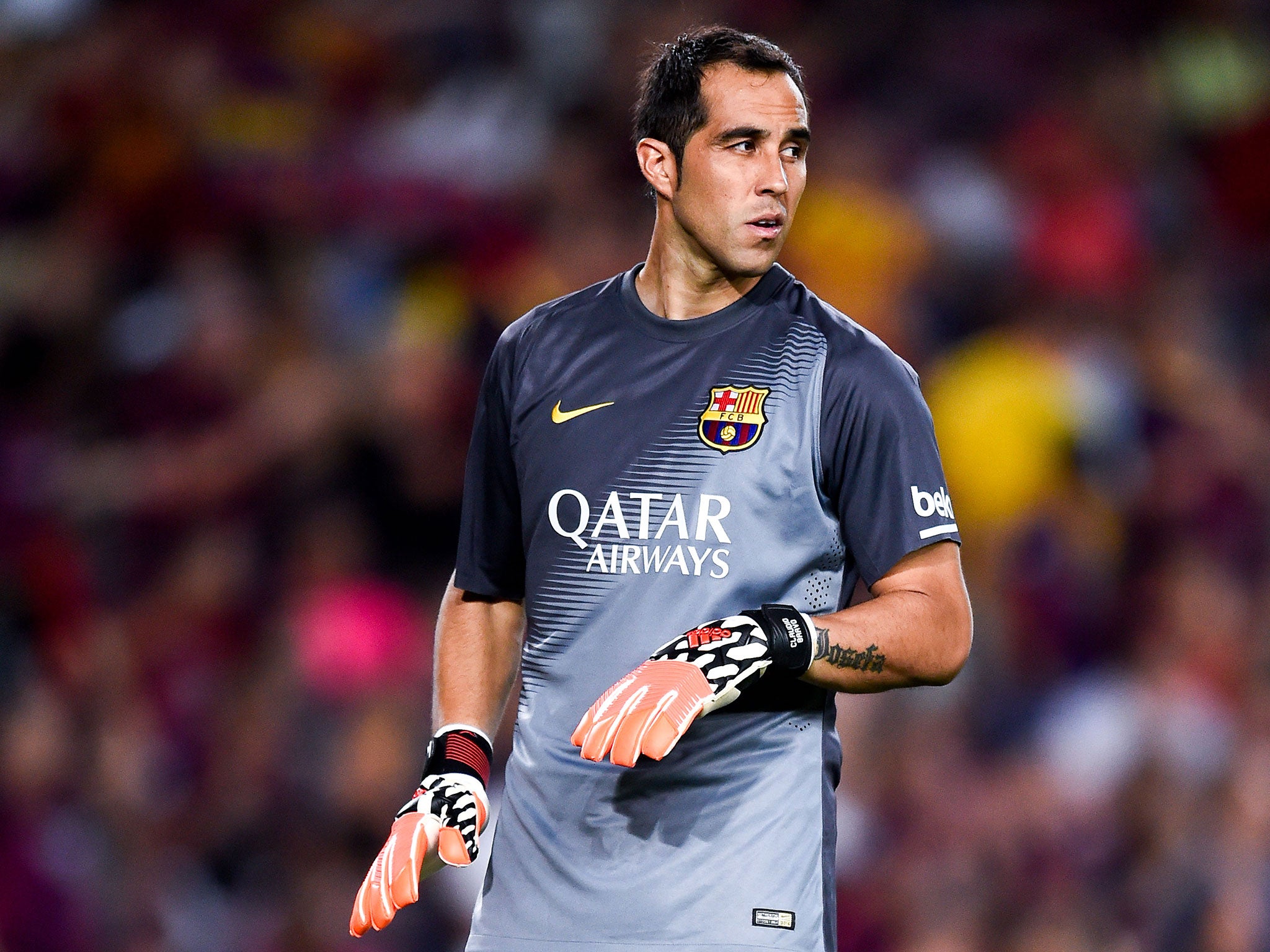 Claudio Bravo will join from Barcelona for a transfer fee believed to be in the region of £17m