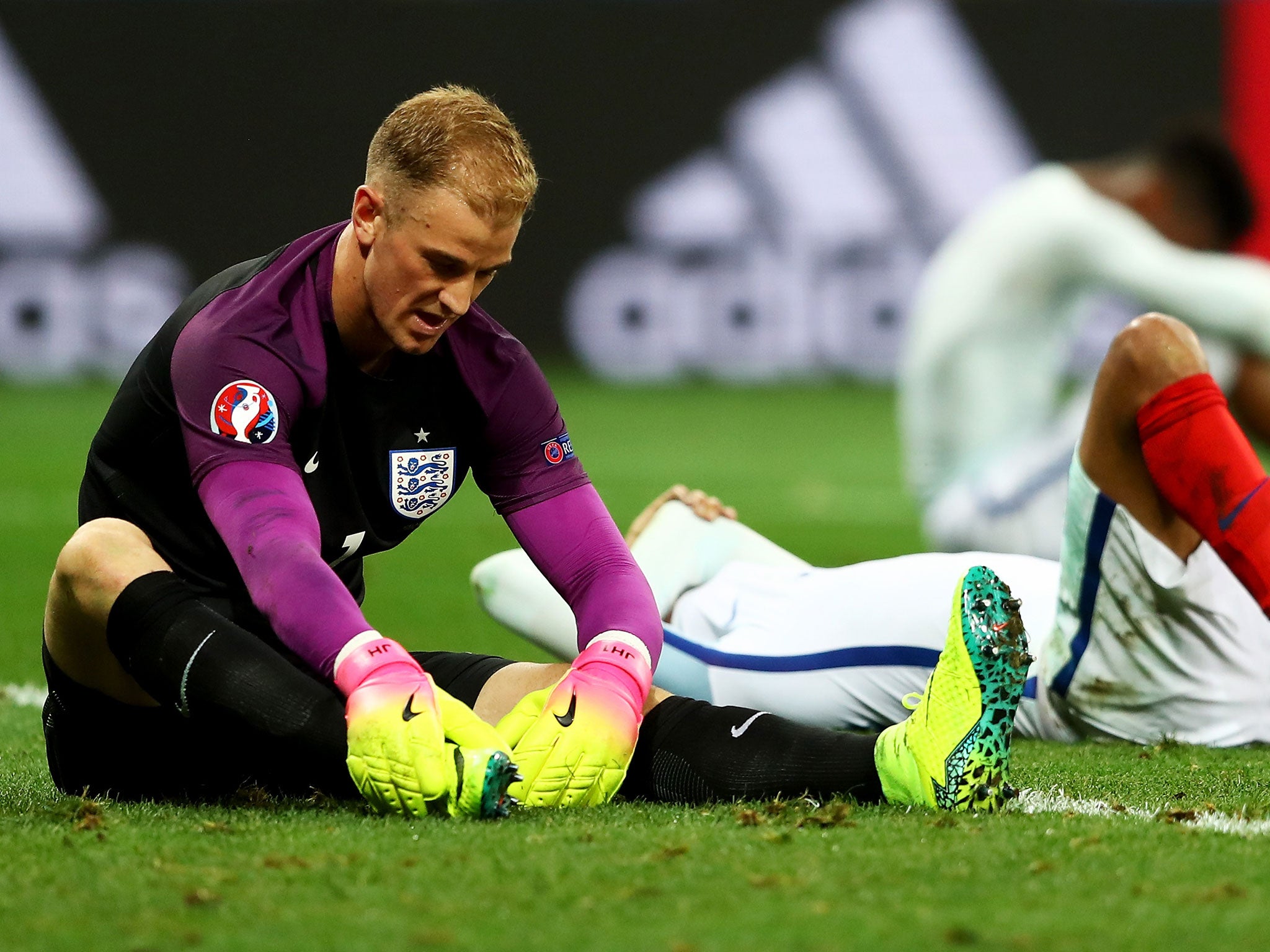 Joe Hart after the disappointment of England's Euro 2016 defeat to Iceland