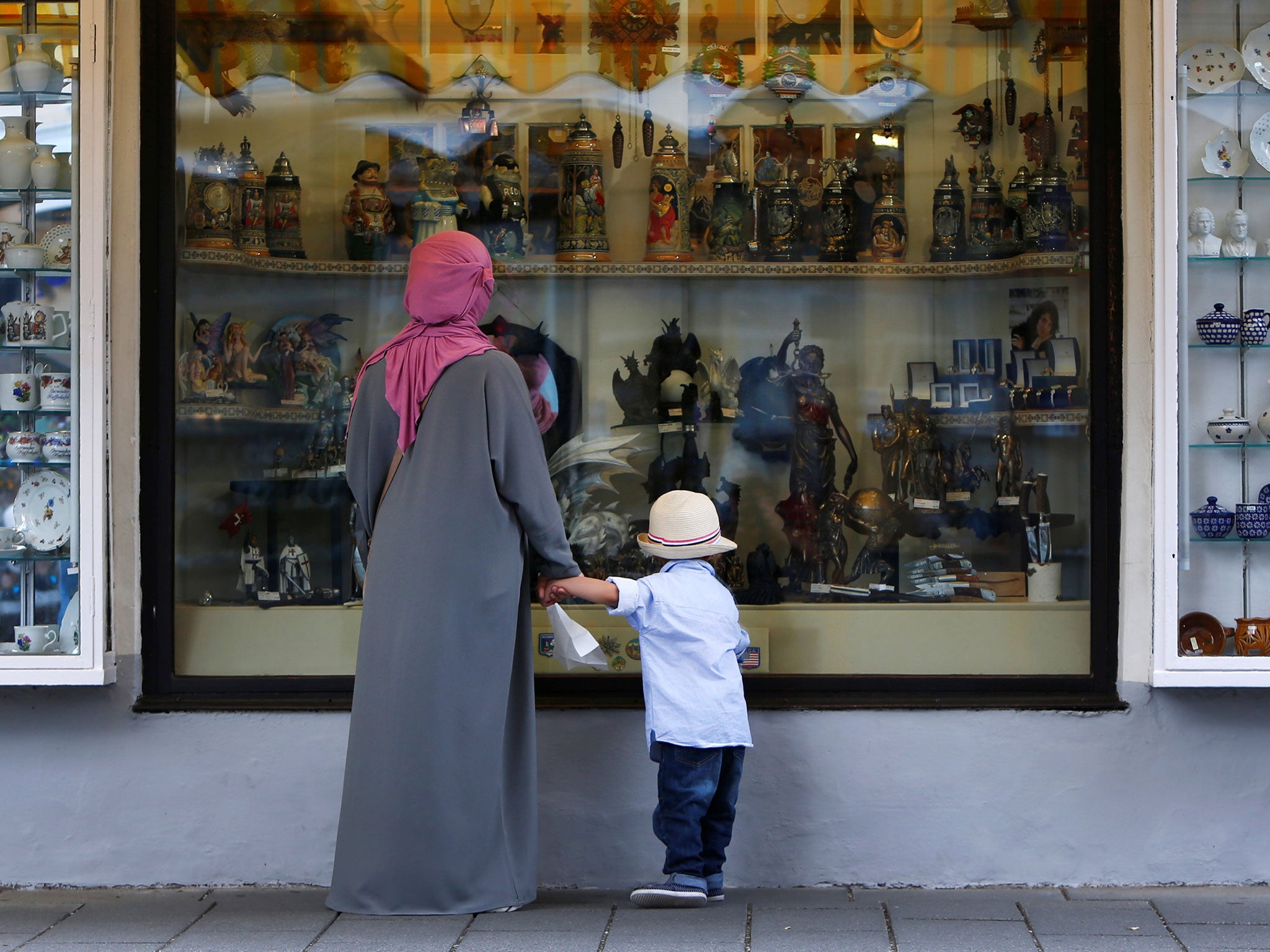 &#13;
Headscarves are currently a hot topic of debate in Germany, where women have been banned from wearing them in schools and courtrooms &#13;