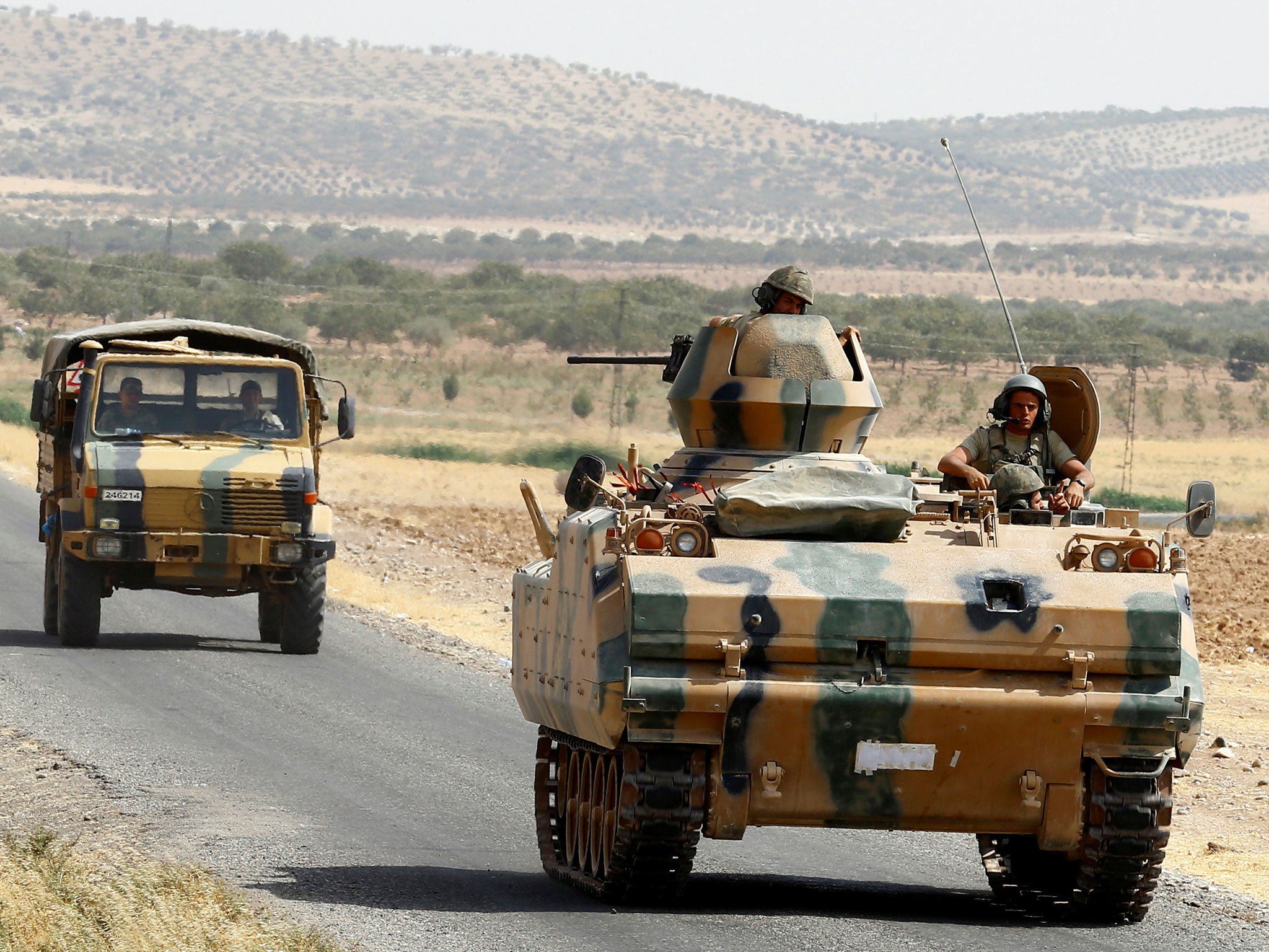 Turkey has started a ground offensive in Syria