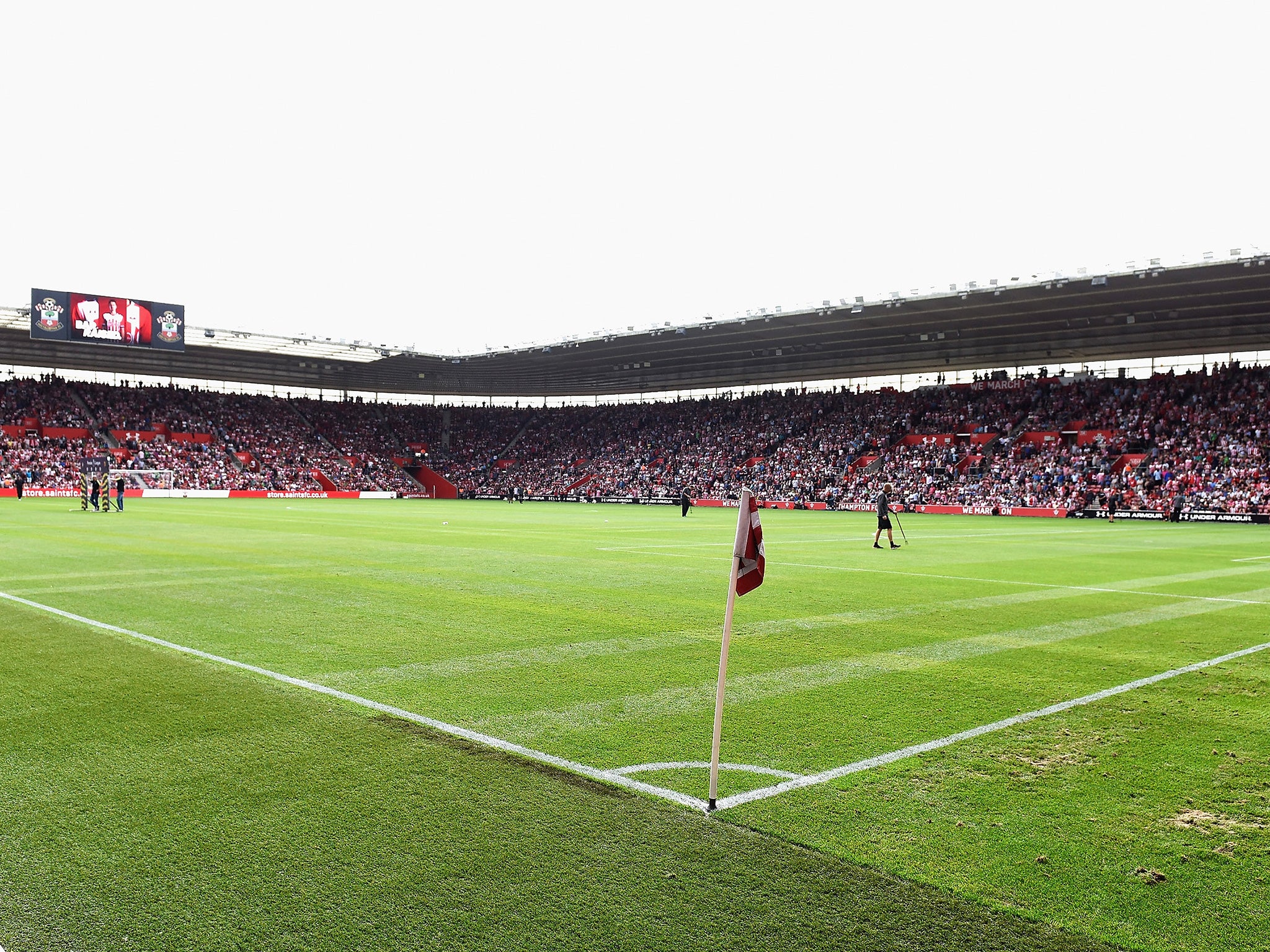 A view from Southampton's St Mary's