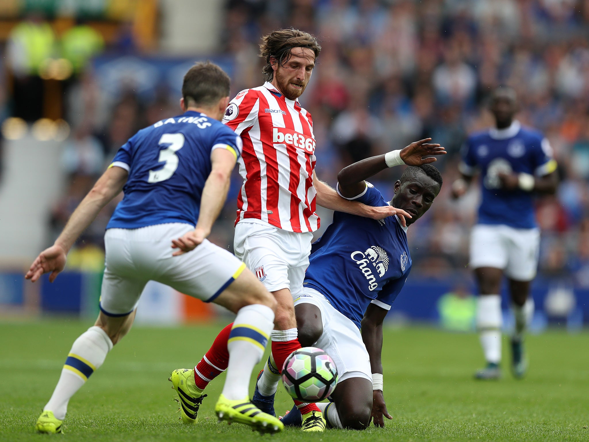 &#13;
Allen did enjoy his first return to Merseyside since leaving Liverpool this summer &#13;