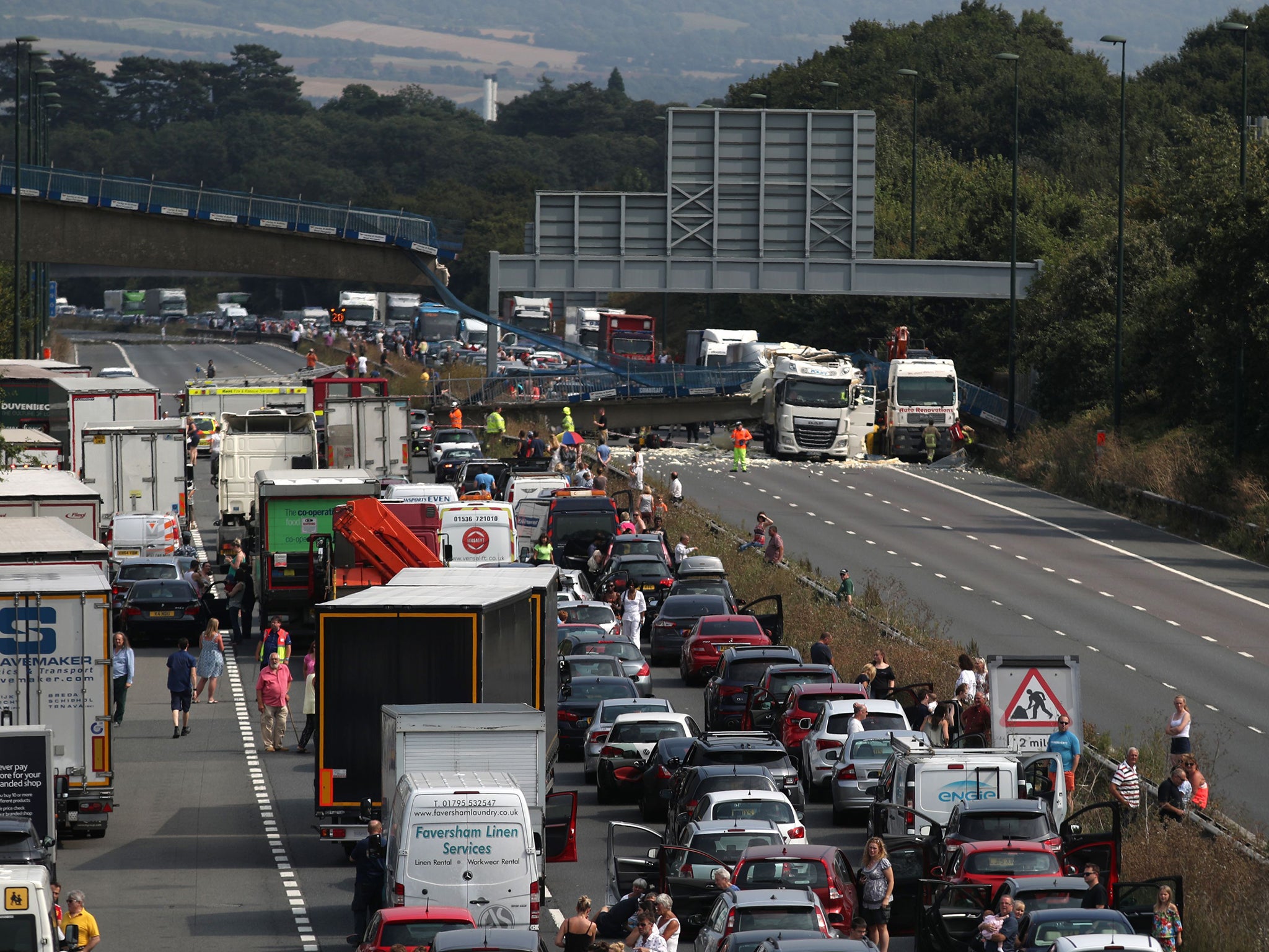 The incident caused significant disruption on one of the busiest weekends of the year