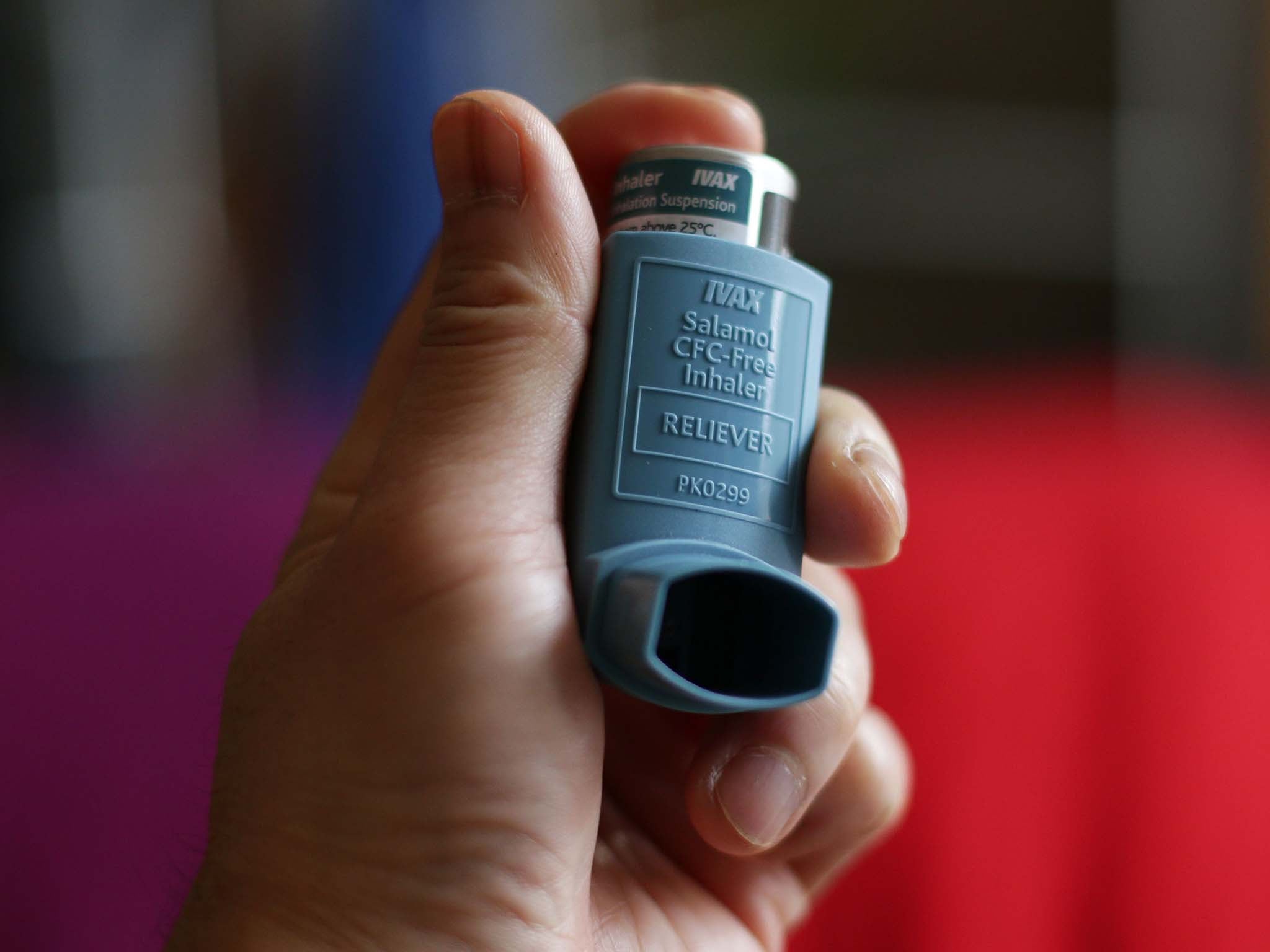 Ivax Reliever inhaler used for the treatment of asthma