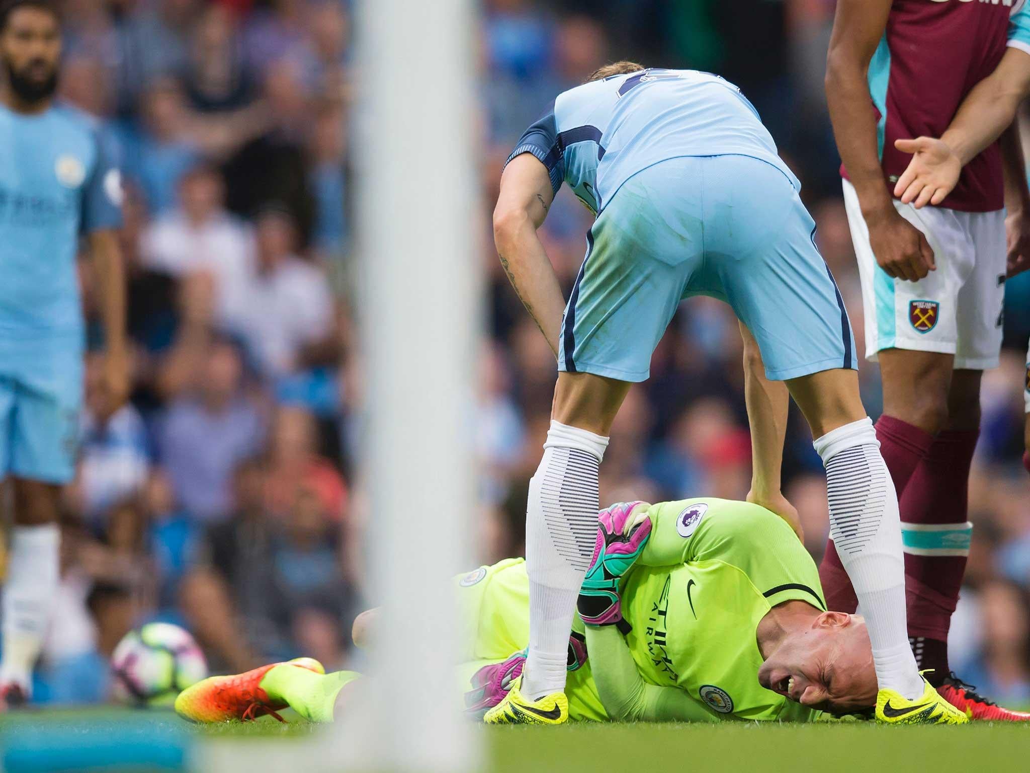 A confident first half gave way to nervous moments in the second when West Ham pressed.