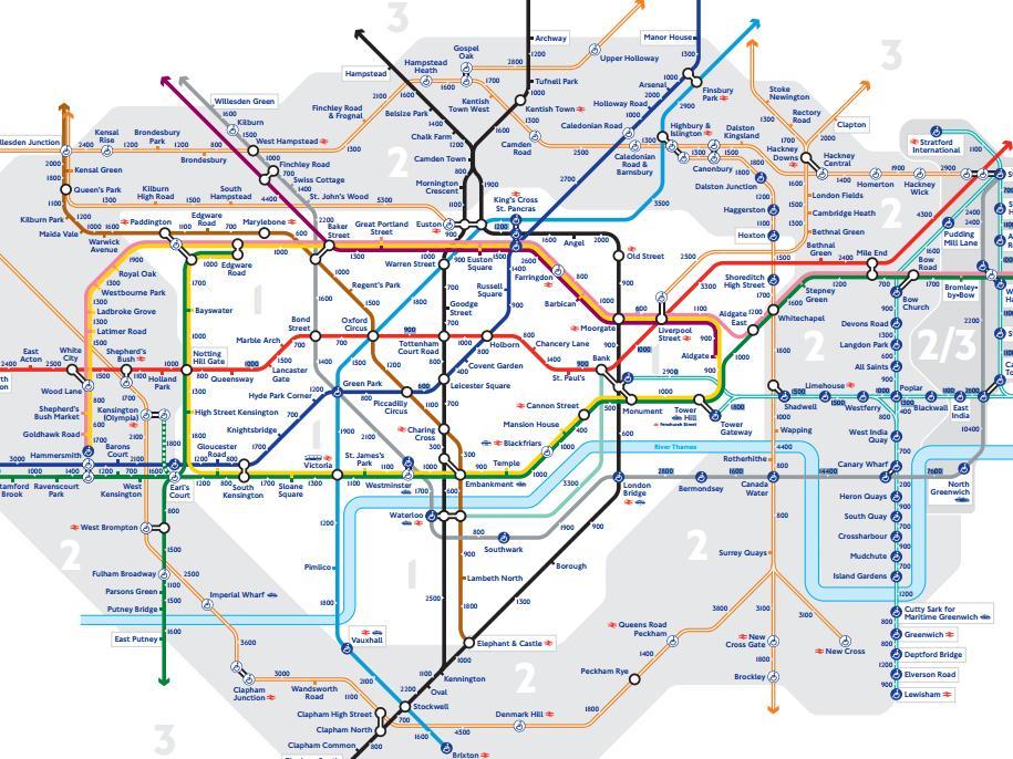 Leicester Square and Covent Garden are just 400 steps apart from each other (TfL)