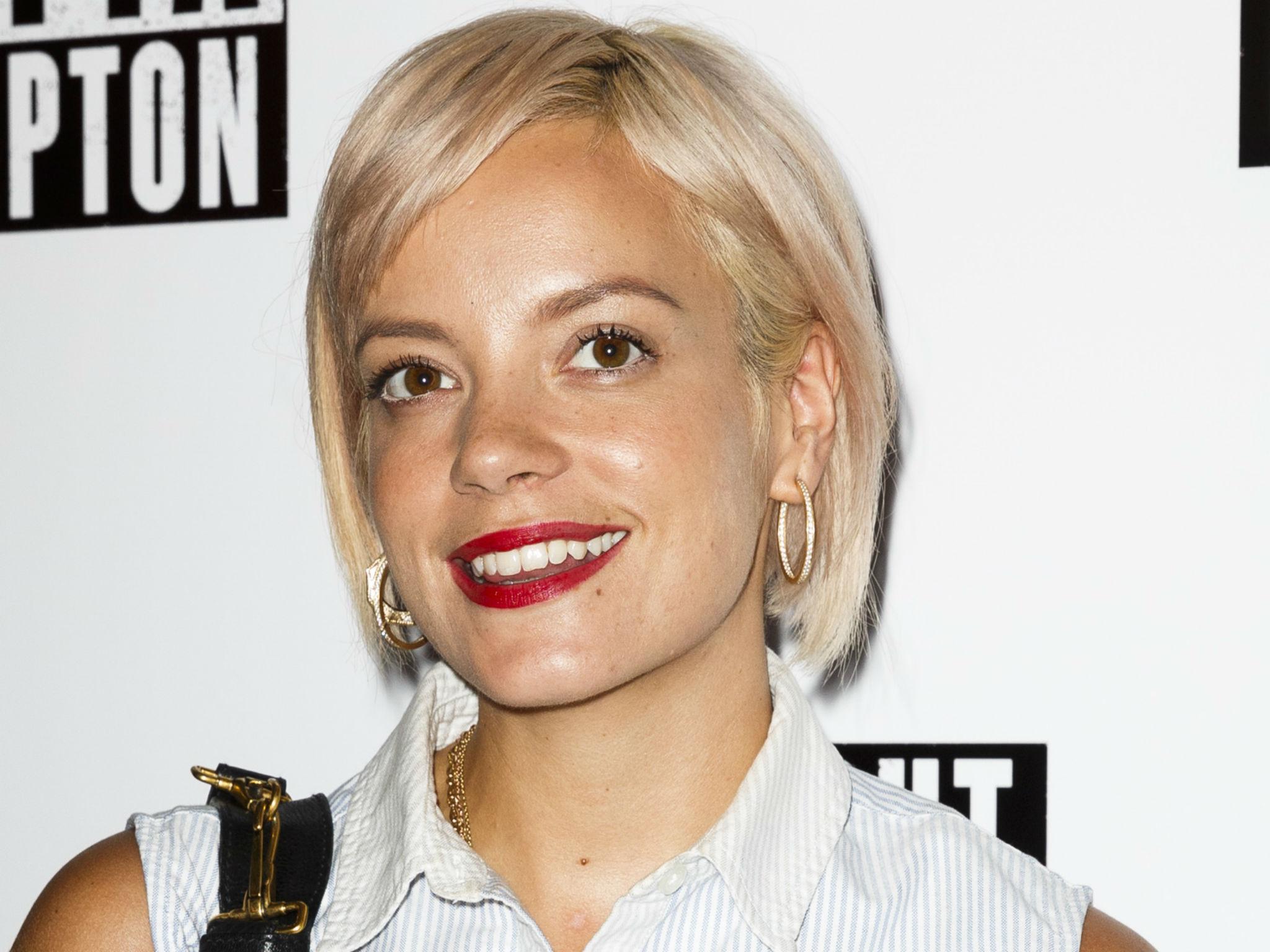 Lily Allen has been criticised after apologising to a child refugee