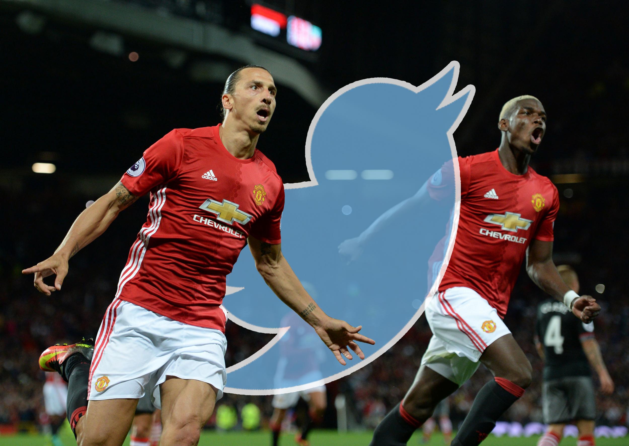 Ibrahimovic and Pogba's transfers were among this summer's most tweeted