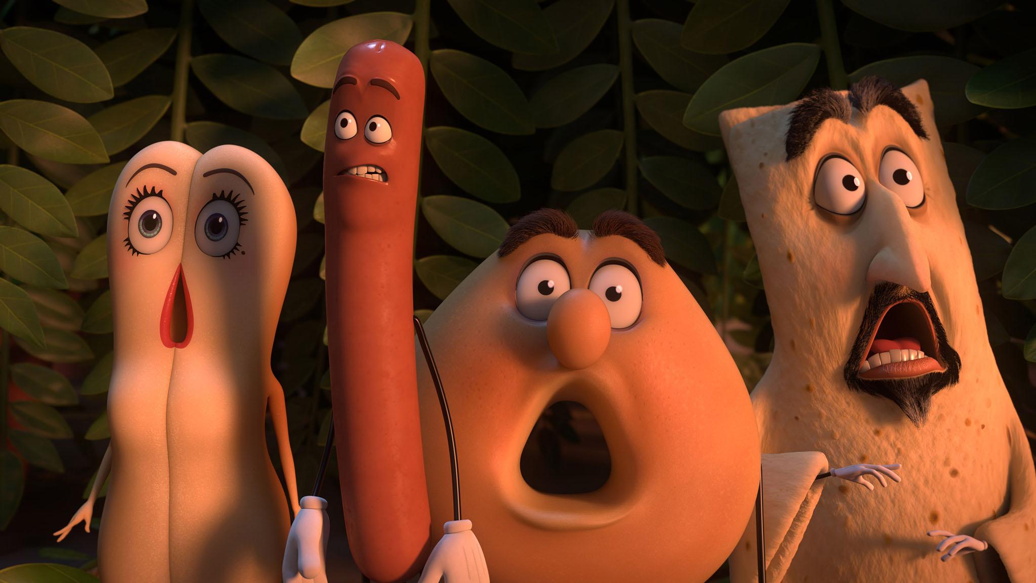 Sausage Party is an animated feature with a very dirty mind