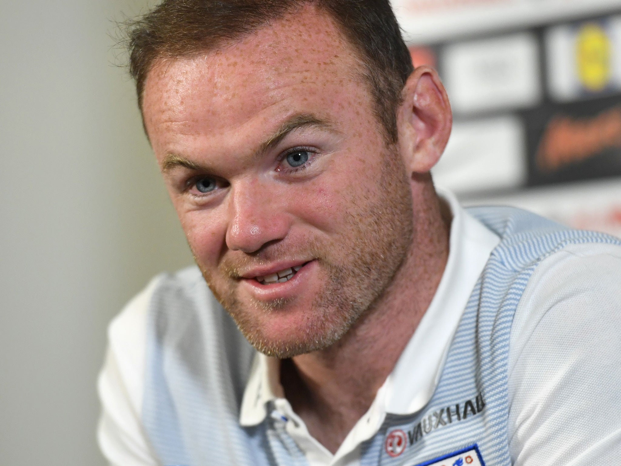 Wayne Rooney has been reminded that "there is no 'i' in team"