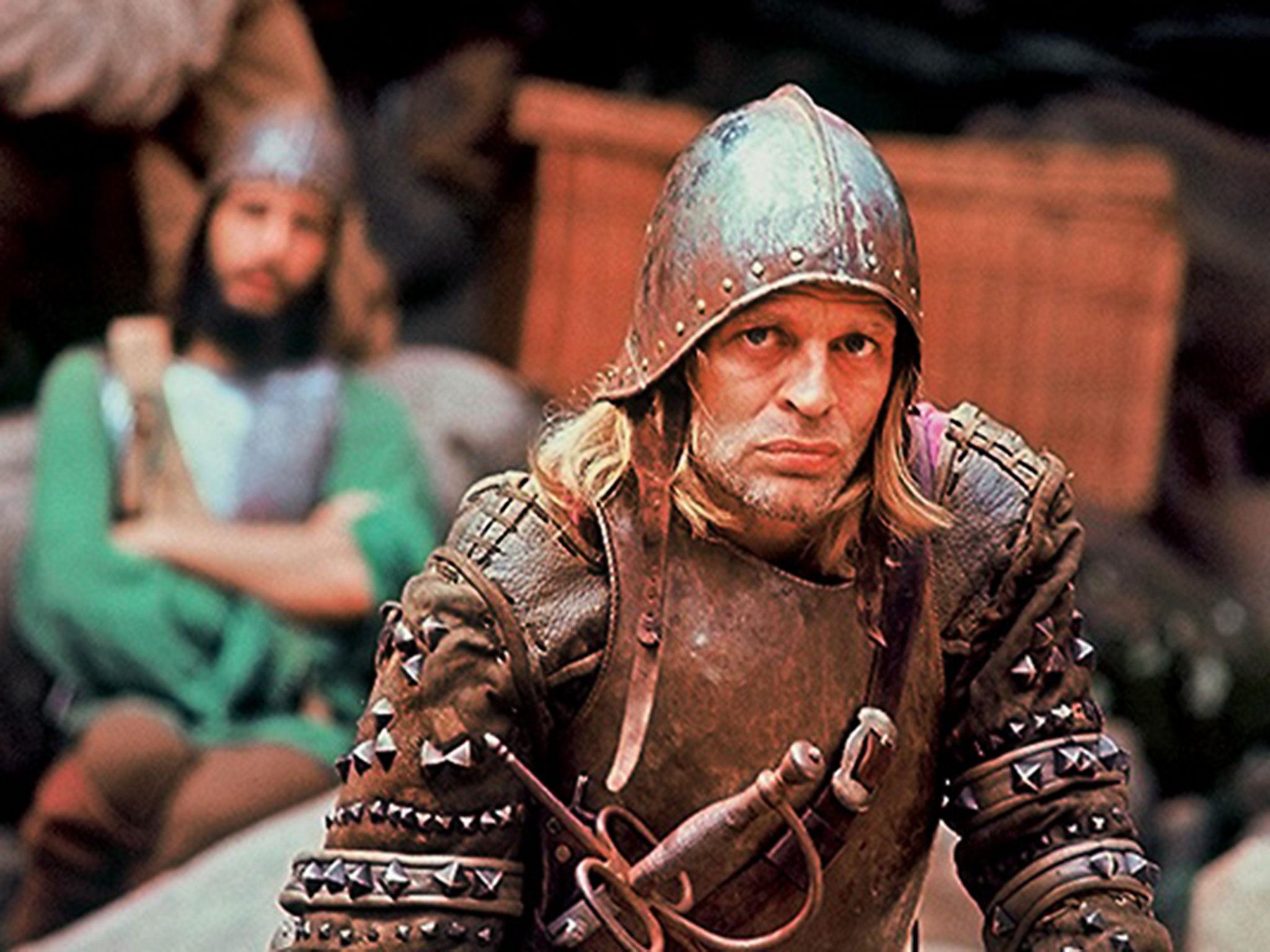 Actor Klaus Kinski in Herzog's ‘Aguirre, the Wrath of God’