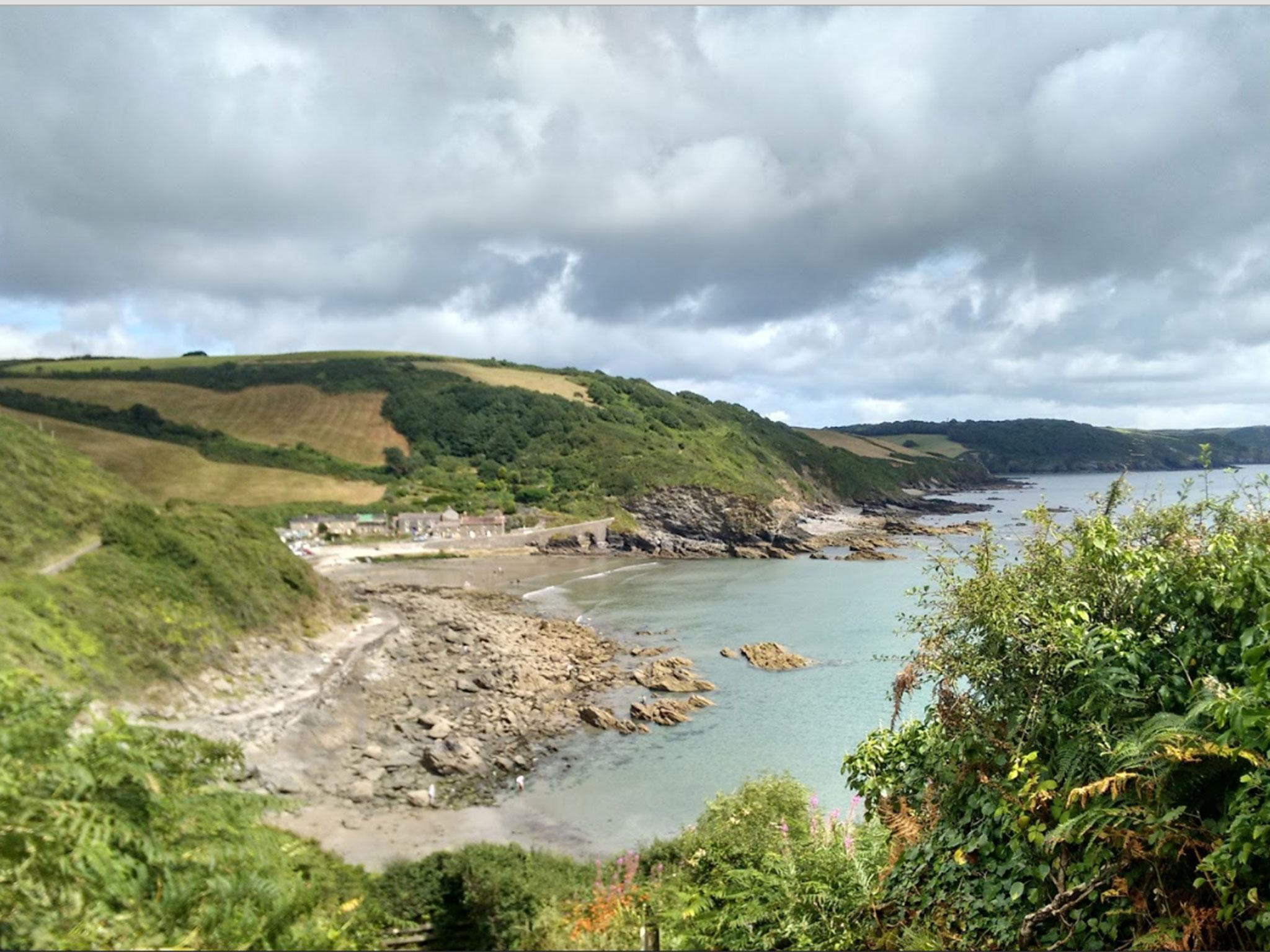 Portholland Beach, Cornwall