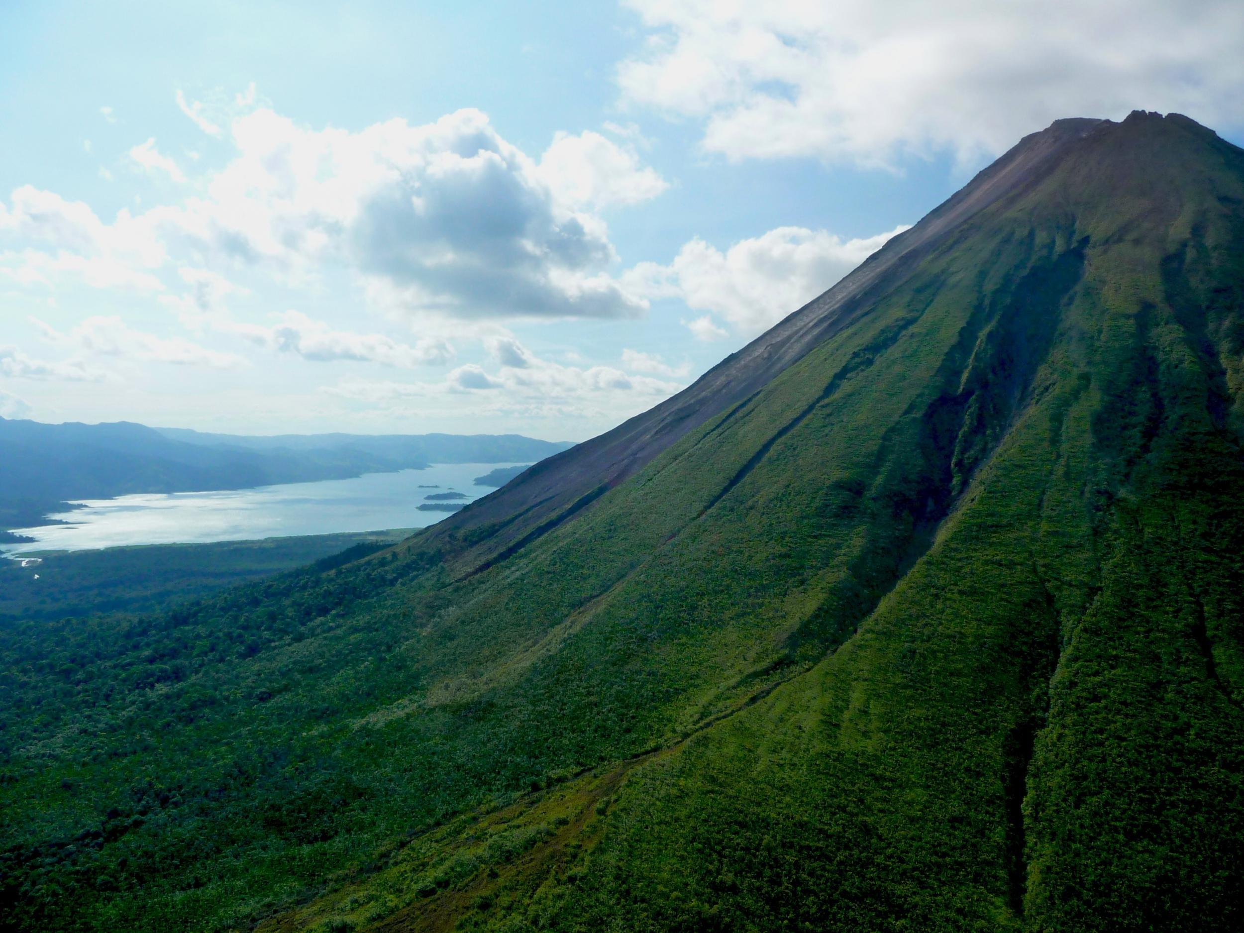 Costa Rica's Arenal volcano is probably the country's best-known landmark